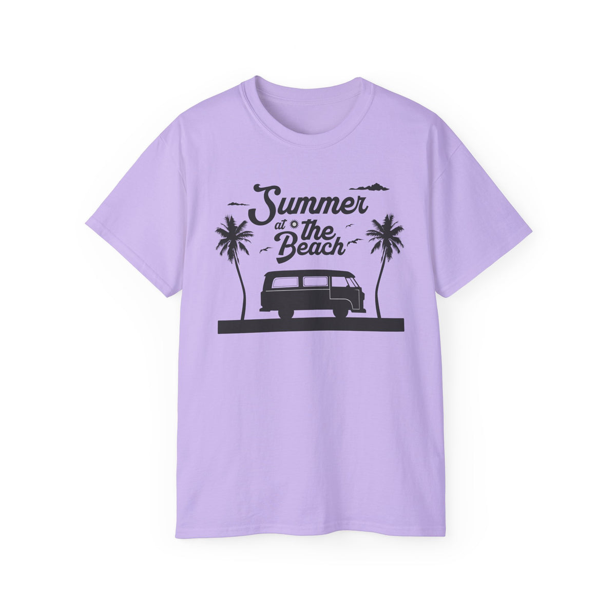 Summer at the Beach Van Tee | Surf Camper Palm Tree Shirt
