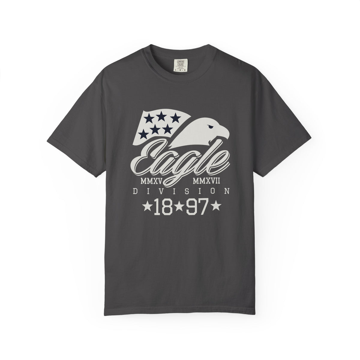 Bald Eagle Division Retro College League Unisex Comfort Colors Garment-Dyed Heavyweight 100 Cotton Art Design T-Shirt w16