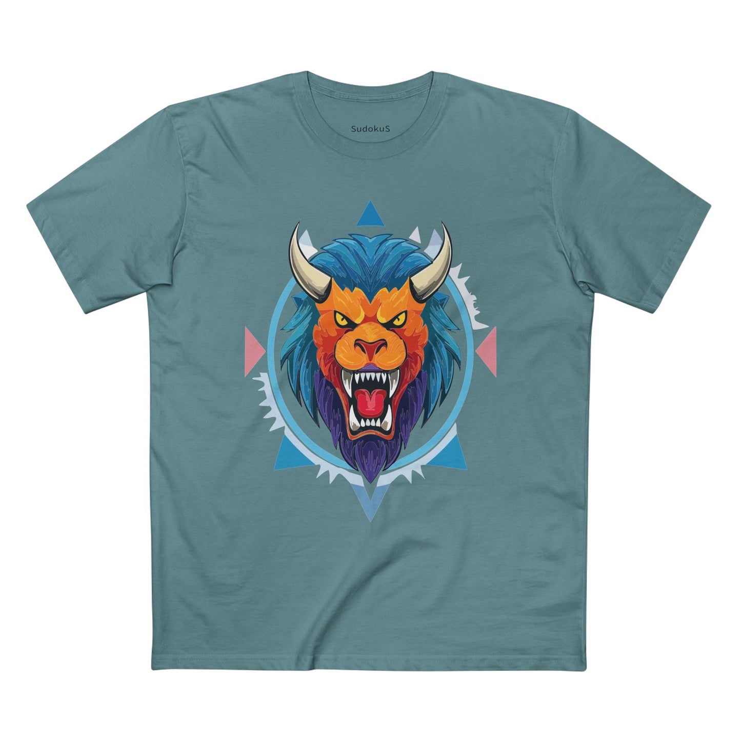 Cartoon Monsters Graphic Unisex 100 Cotton Staple Tee 20
