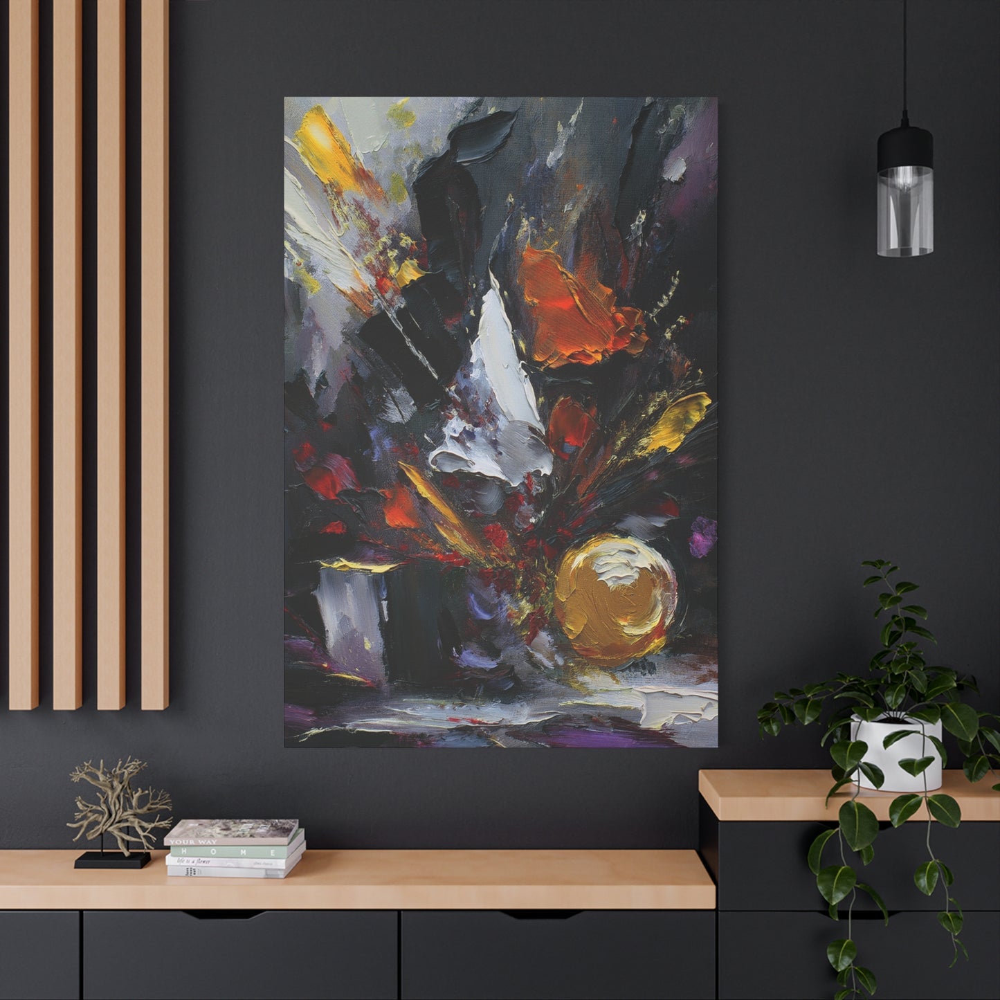 Abstract Oil Painting Print Canvas 20x24,20x30,24x30 24x32,24x36,30x40 32x48,36x48,40x60 Pine-Wood Inner Frame ABS-74