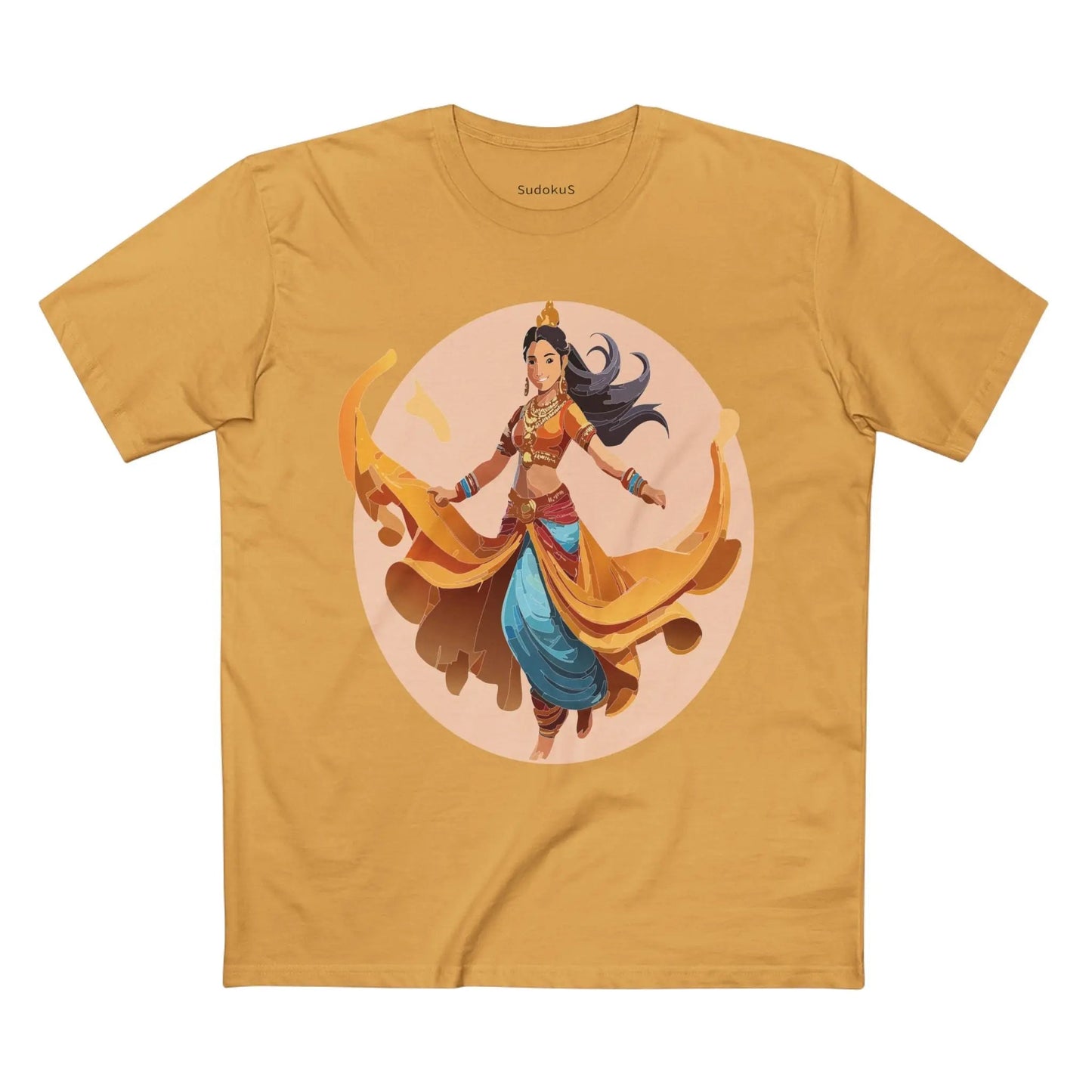 Dancer Graphic Unisex 100 Cotton Staple Tee 7