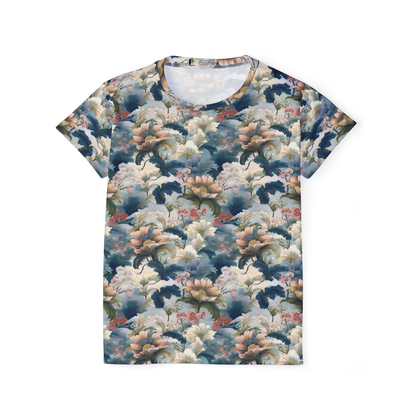 Women Poly Shirt with Floral Print F326