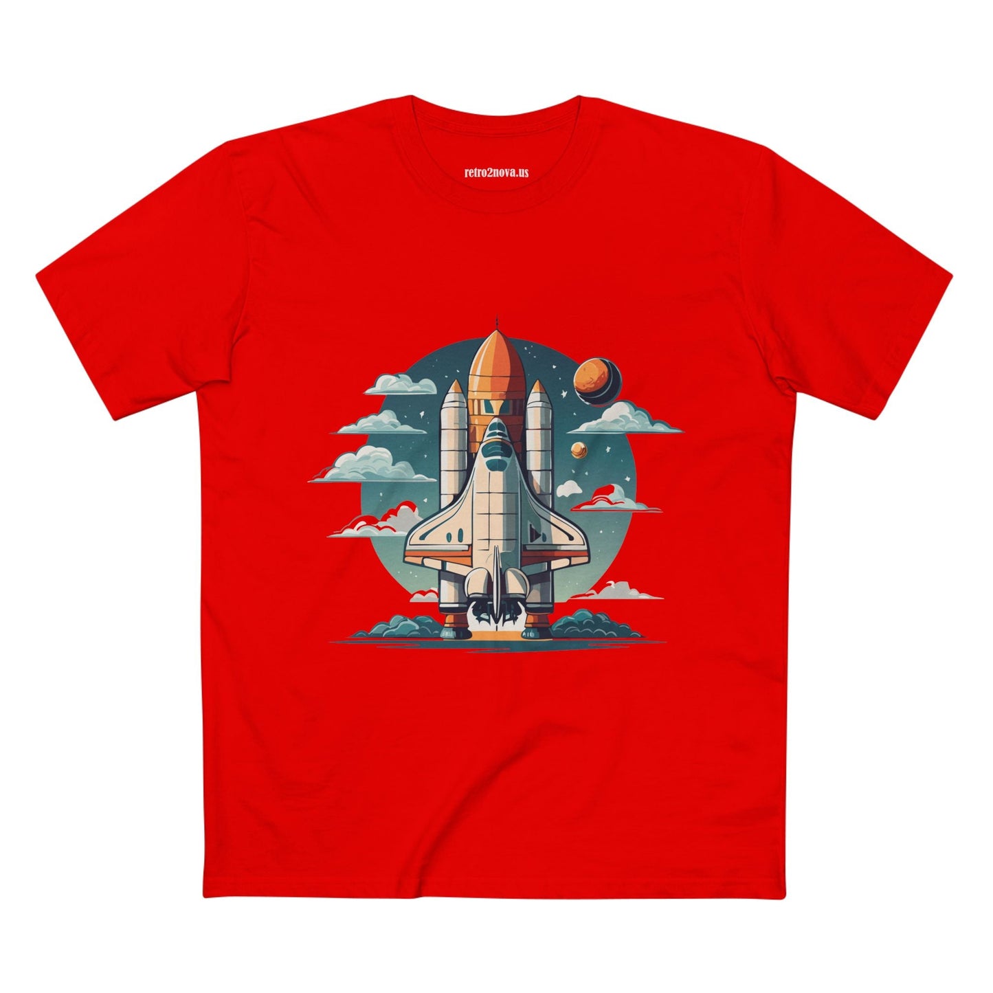 Cosmos Shirt Unisex Premium Cotton Tee With Original Art Design By Retro2Nova CS1