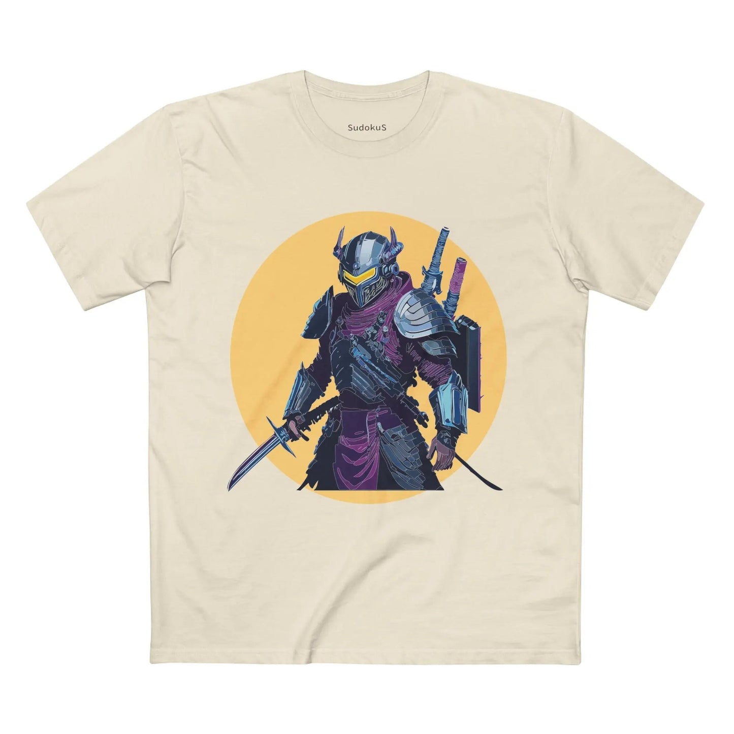 Samurai Graphic Unisex 100 Cotton Staple Tee 1