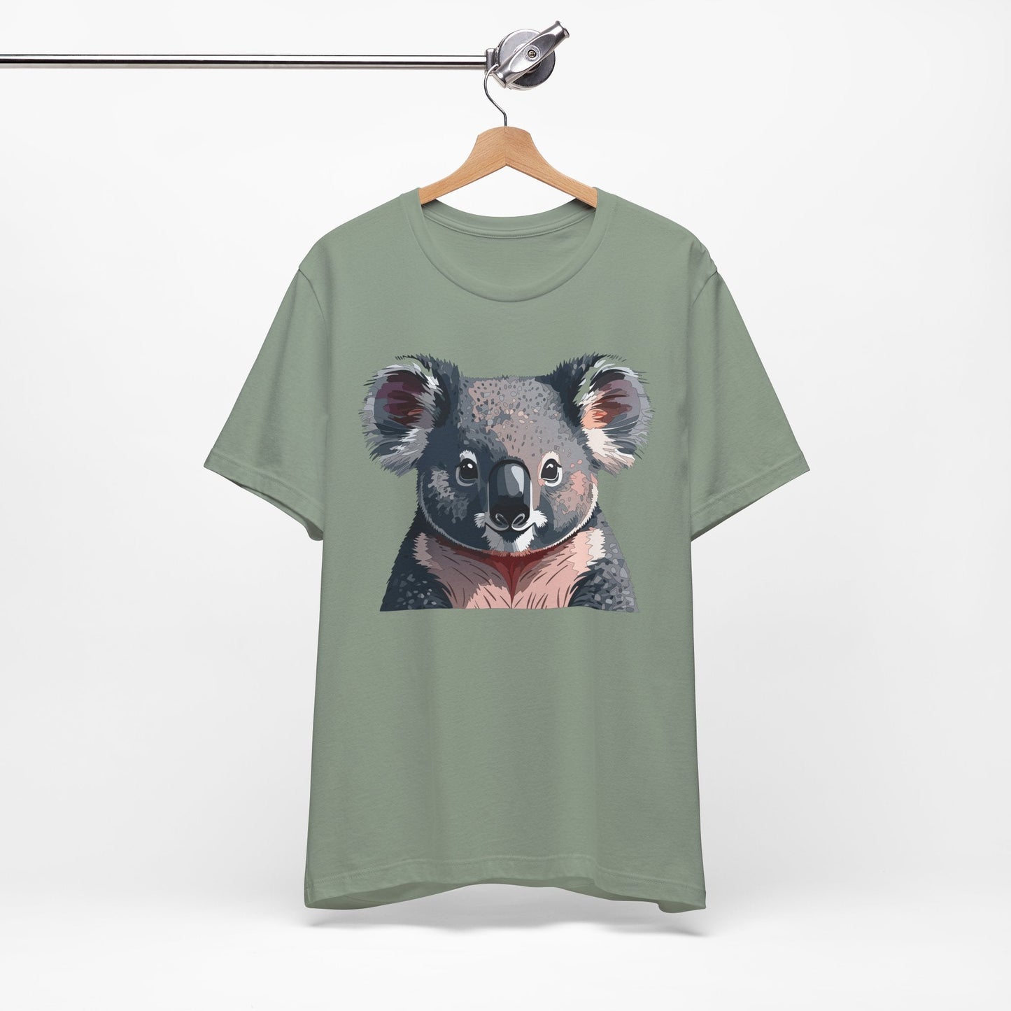 Unisex Animal Shirt Graphic Tee With Wildlife Art Design Animal Print Short Sleeve Casual Wear