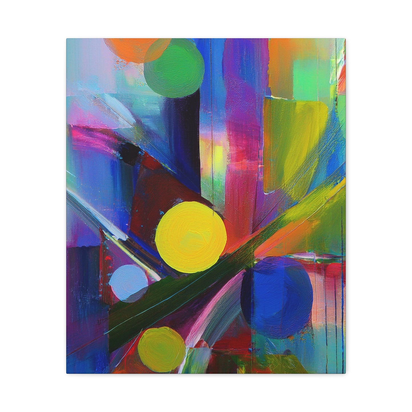 Abstract Painting Print Canvas 20x24,20x30,24x30, 24x32,24x36,30x40, 32x48,36x48,40x60 Pine-Wood Inner Frame ABS-11