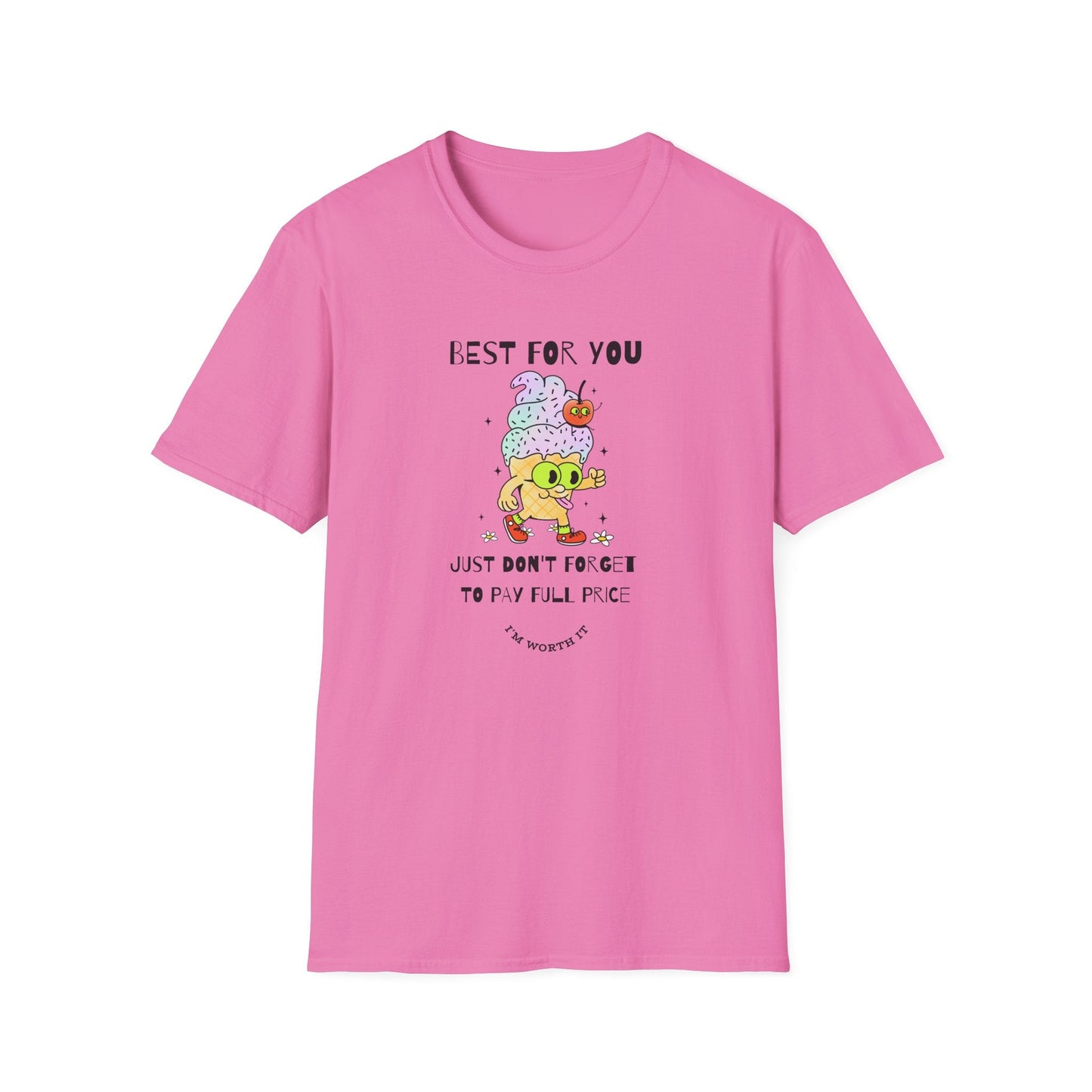 Funny Food T Shirts Unisex Softstyle Tee Cotton Gildan 64000 Short Sleeve Graphic Tee