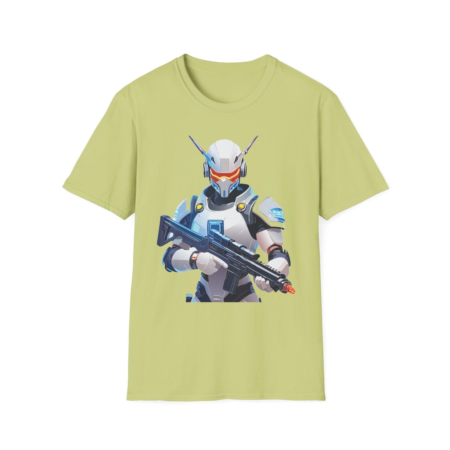 Robocop Shirt Unisex T Shirt With Robocop Artwork Gildan Softstyle 64000 Cotton Tee