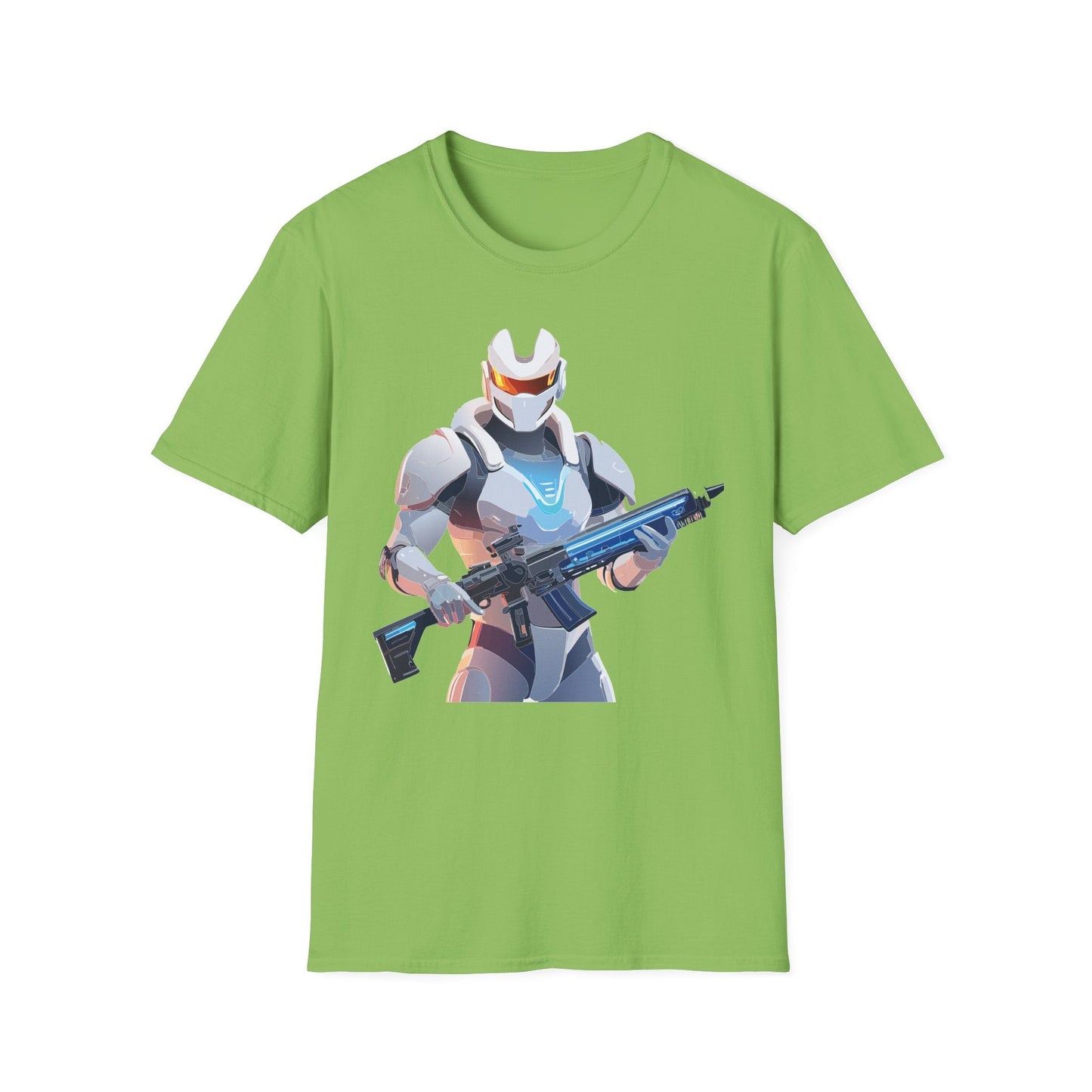 Robocop T Shirt Unisex Gildan Softstyle 64000 100 Percent Ring Spun Cotton Tee With Artwork