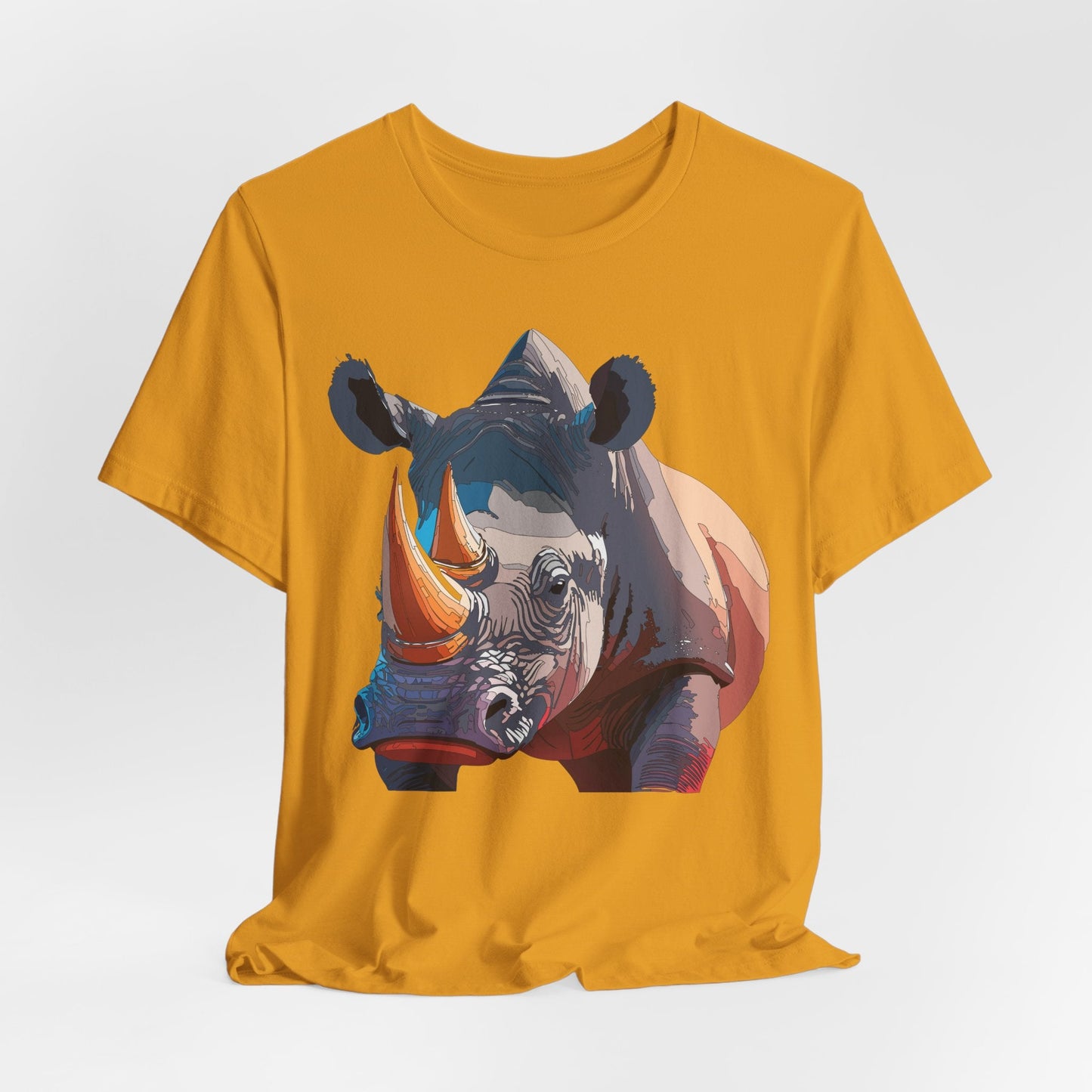 Unisex Animal Shirt Tee With Art Design Wild Animals Gildan Softstyle 64000 Graphic Tee