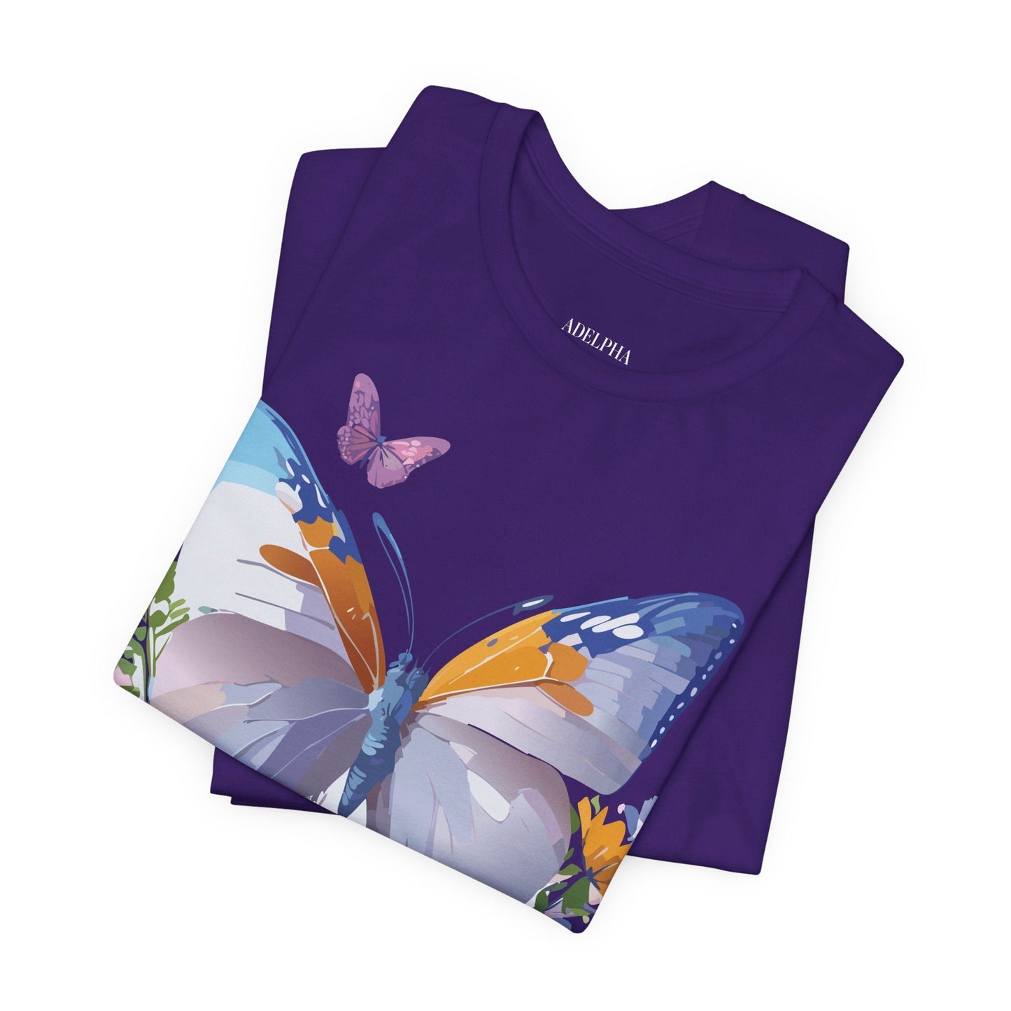 Adelpha Butterfly Graphic Tee Vintage Inspired Unisex Short Sleeve Shirt