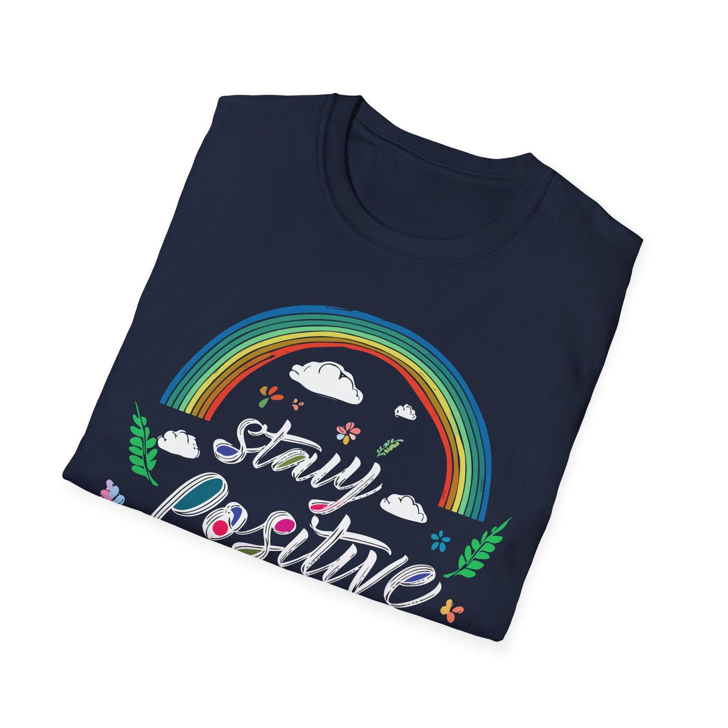 Positive Slogan T Shirts For Men And Women Unisex Short Sleeve Tee With Good Quotes Gildan Softstyle 64000