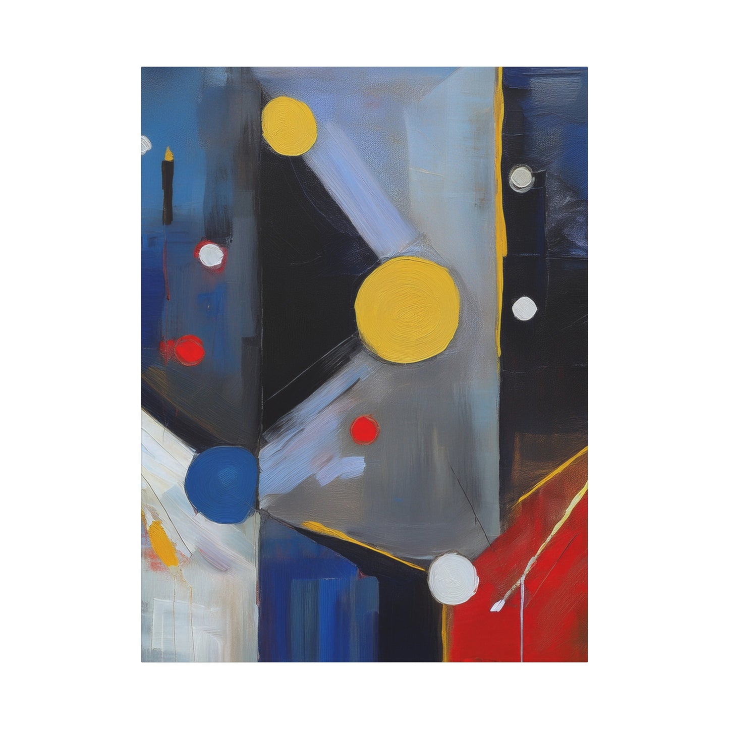 Abstract Oil Painting Print Canvas 20x24,20x30,24x30 24x32,24x36,30x40 32x48,36x48,40x60 Pine-Wood Inner Frame ABS-163