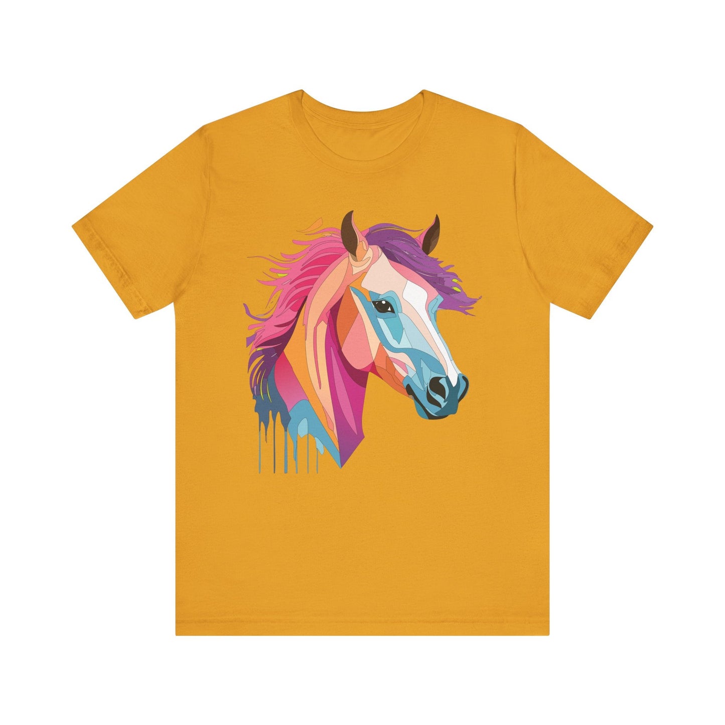 Unisex Animal Shirt Art Design Short Sleeve With Wild Animals Graphic Print Comfort Tee