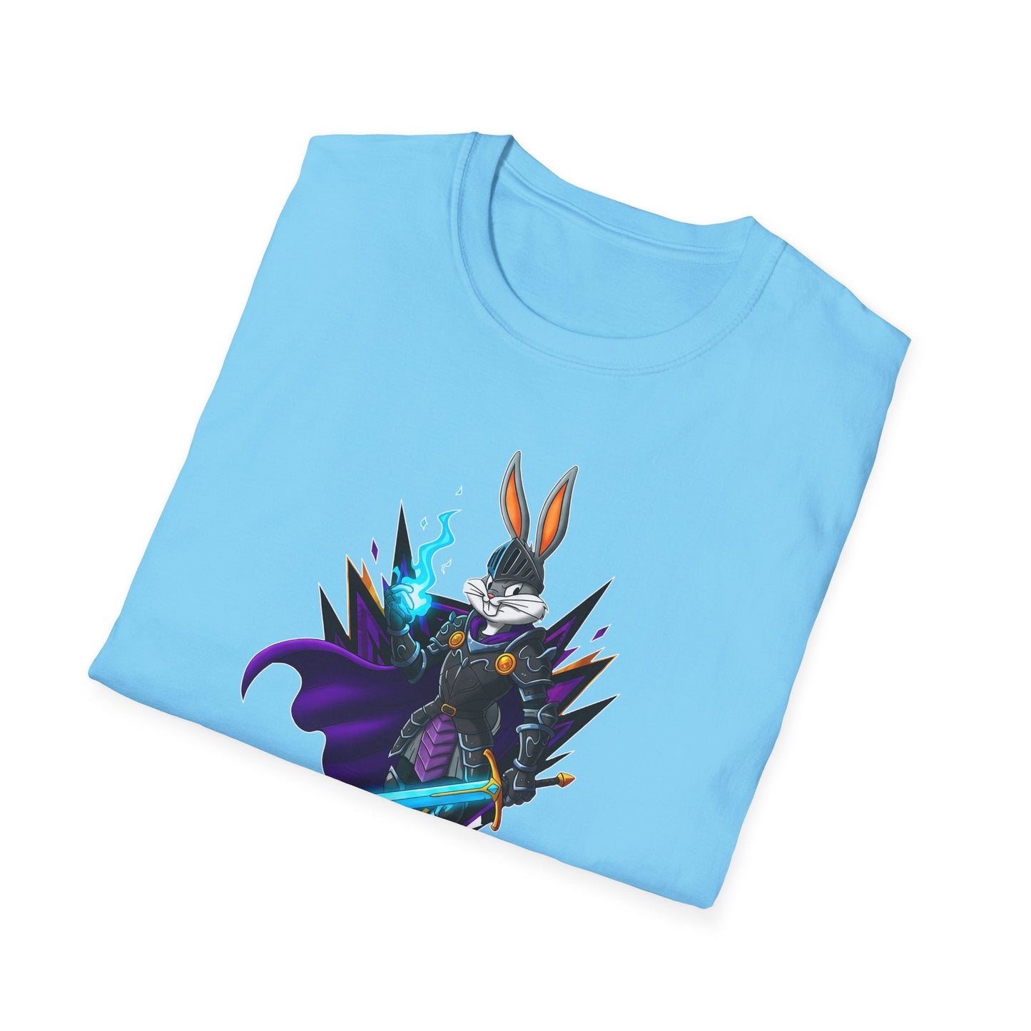 Bugs Bunny Shirt Unisex Gildan Softstyle Tee 100 Percent Cotton Cartoon Graphic Design