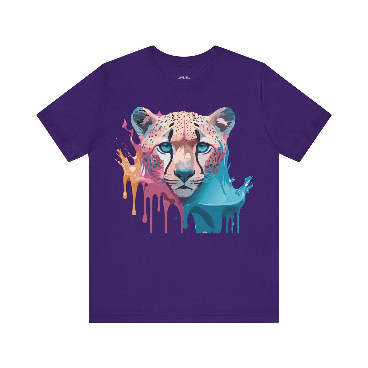 Adelpha Graphic Cheetah Shirt Unisex Vintage Inspired Graphic Tee Art Design