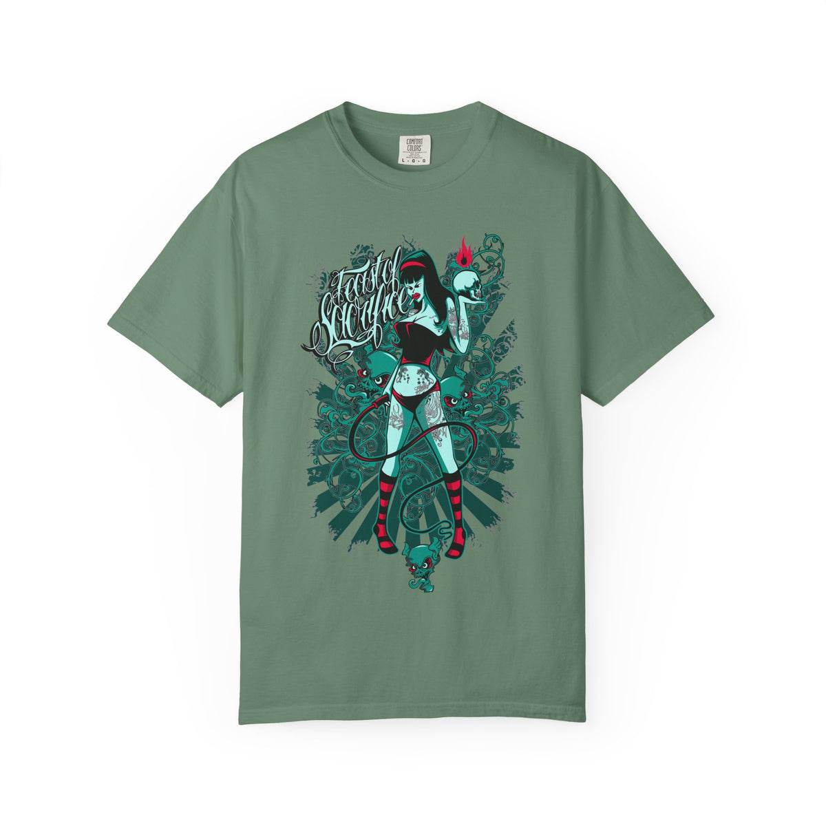 Carnival Graphic Tee Unisex Cotton Art Design Vintage T-Shirt