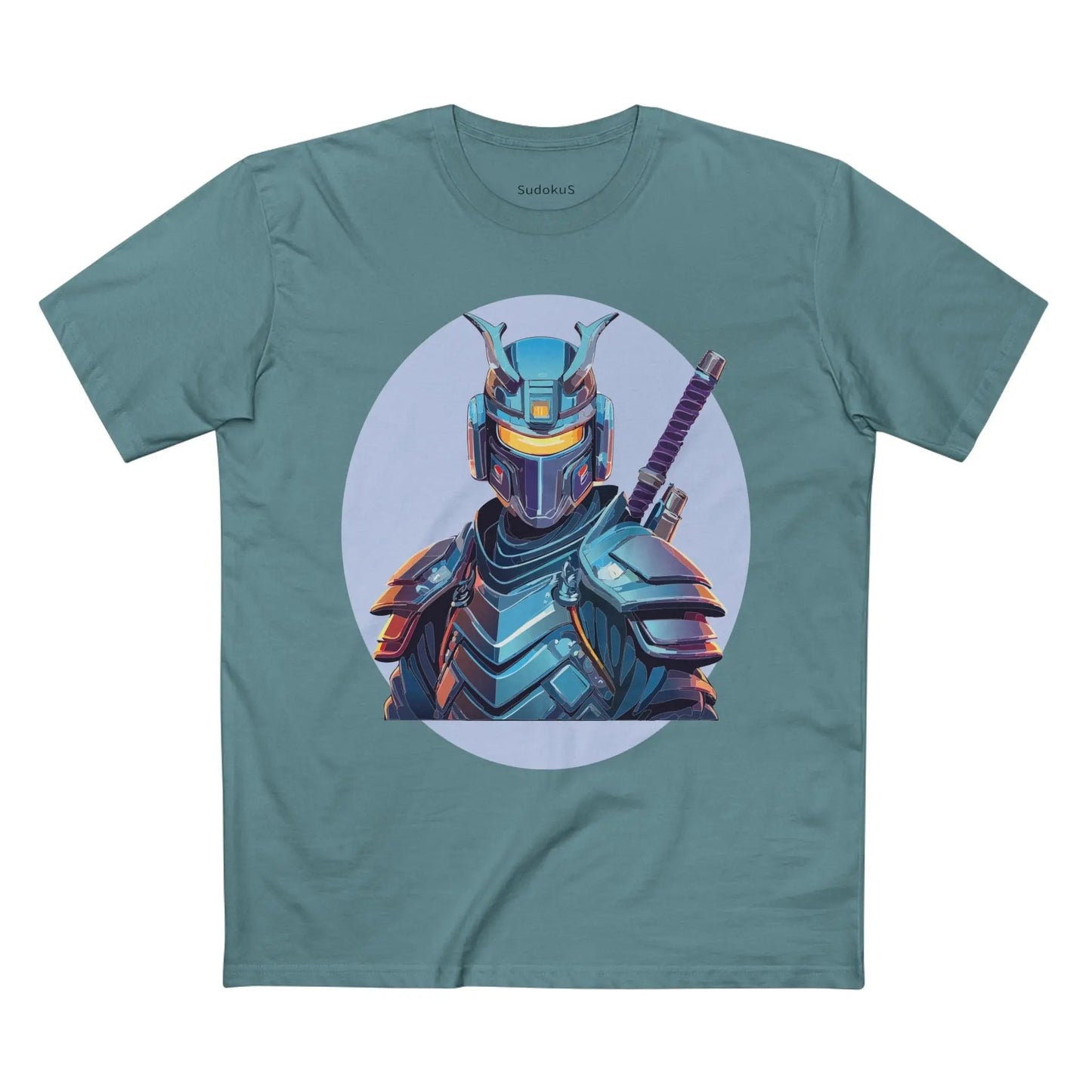 Samurai Graphic Unisex 100 Cotton Staple Tee 12