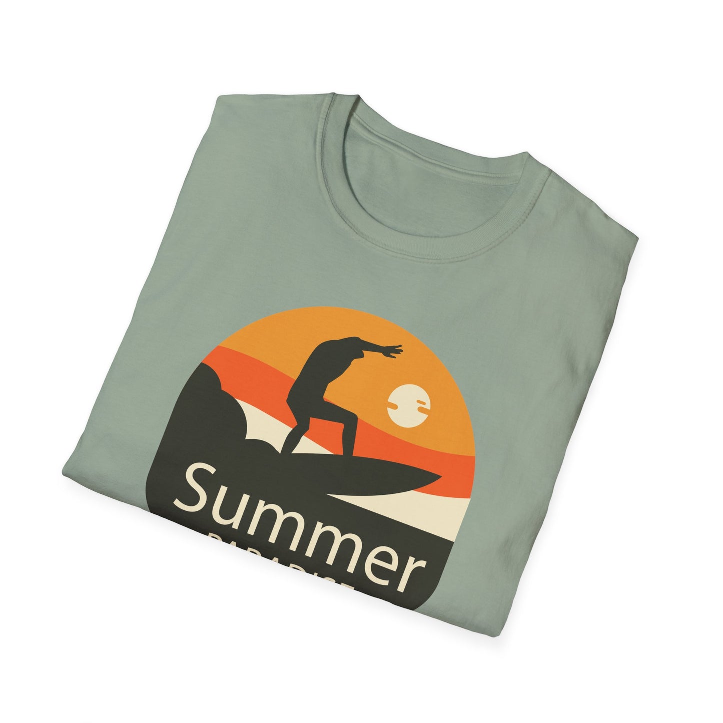 Summer T-Shirt, Summer Design Shirts, Art Tee Shirt with Summer Design - 4