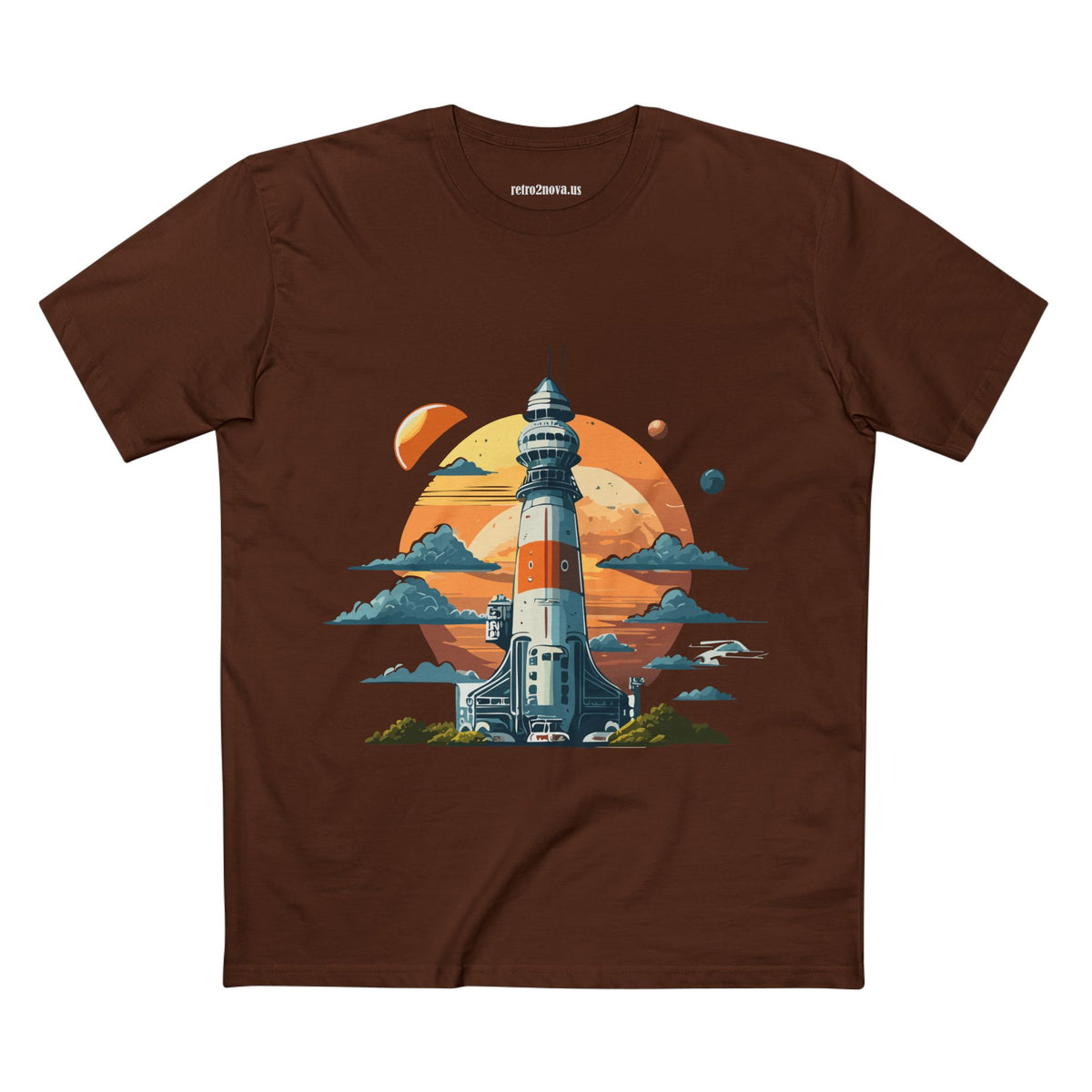 Cosmos Shuttle Graphic Tee Staple Unisex 100 Cotton Tee Shirt - CS-3