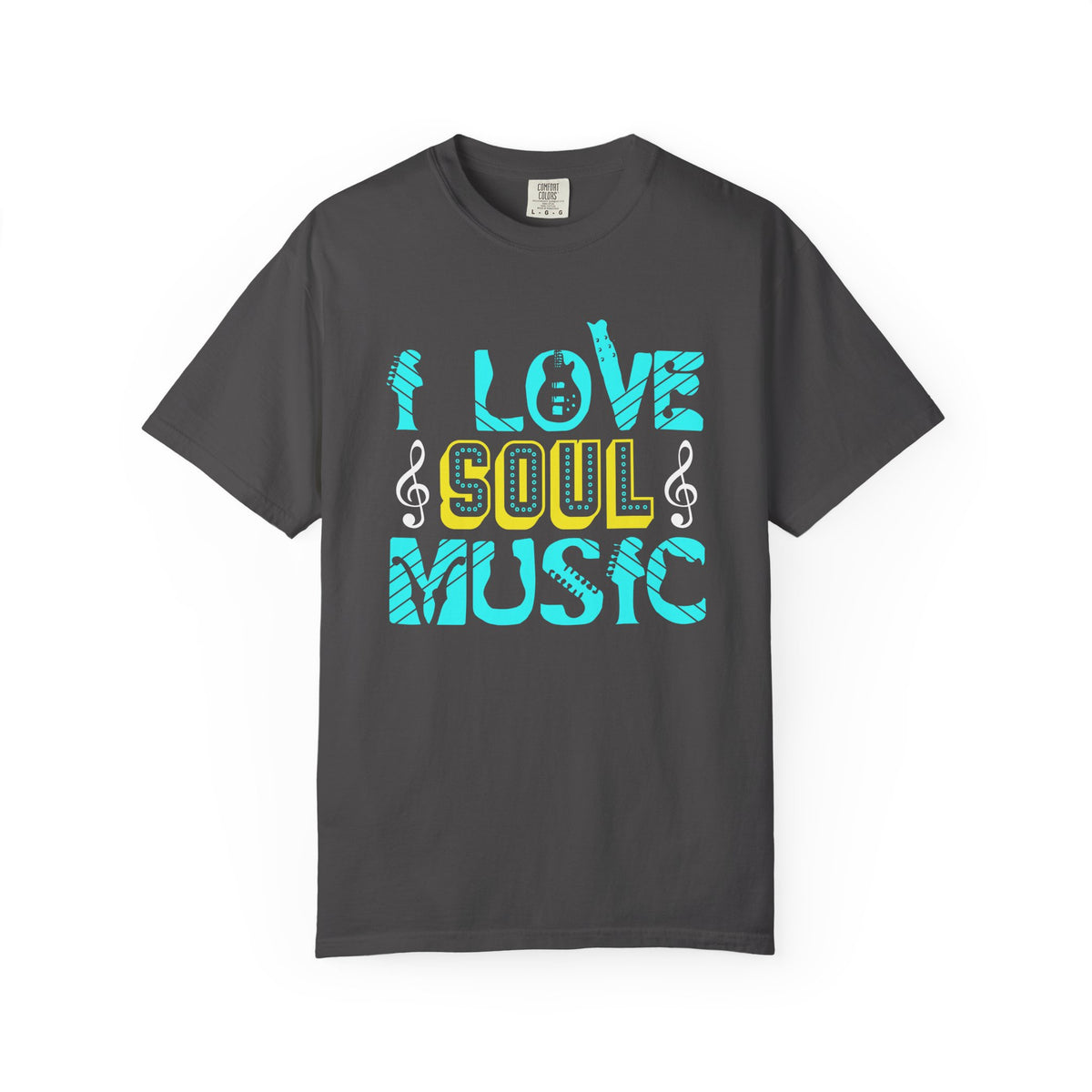 I Love Soul Music T-shirt Soul Music Graphic Unisex Cotton Tee 052