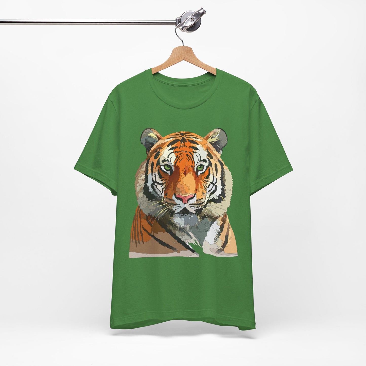 Unisex Animal Graphic Tee Shirt With Wildlife Art Design For Everyday Comfort Gildan 64000