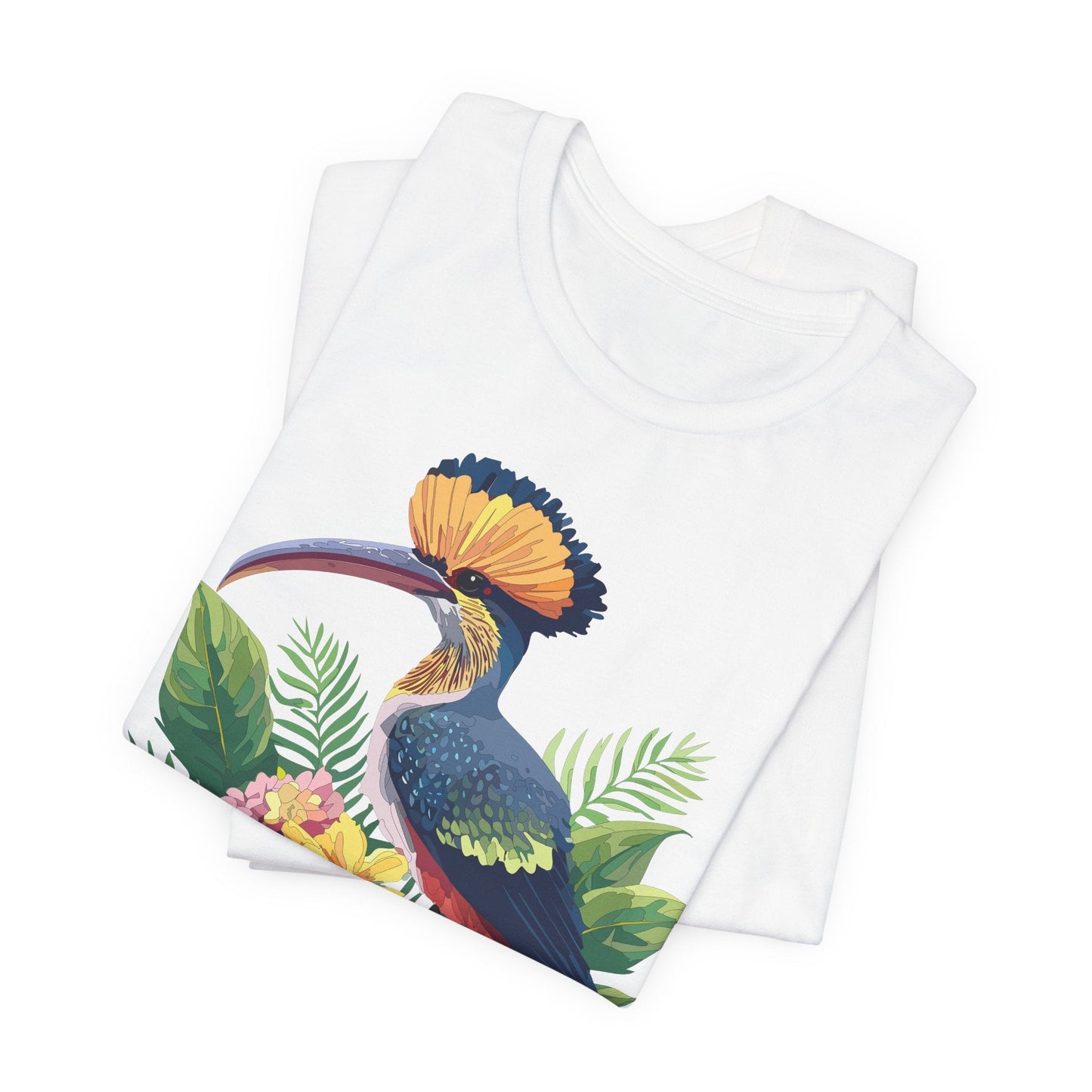 Unisex Animal Tee Shirt With Art Design Wild Animals Short Sleeve Jersey Tee For Everyday