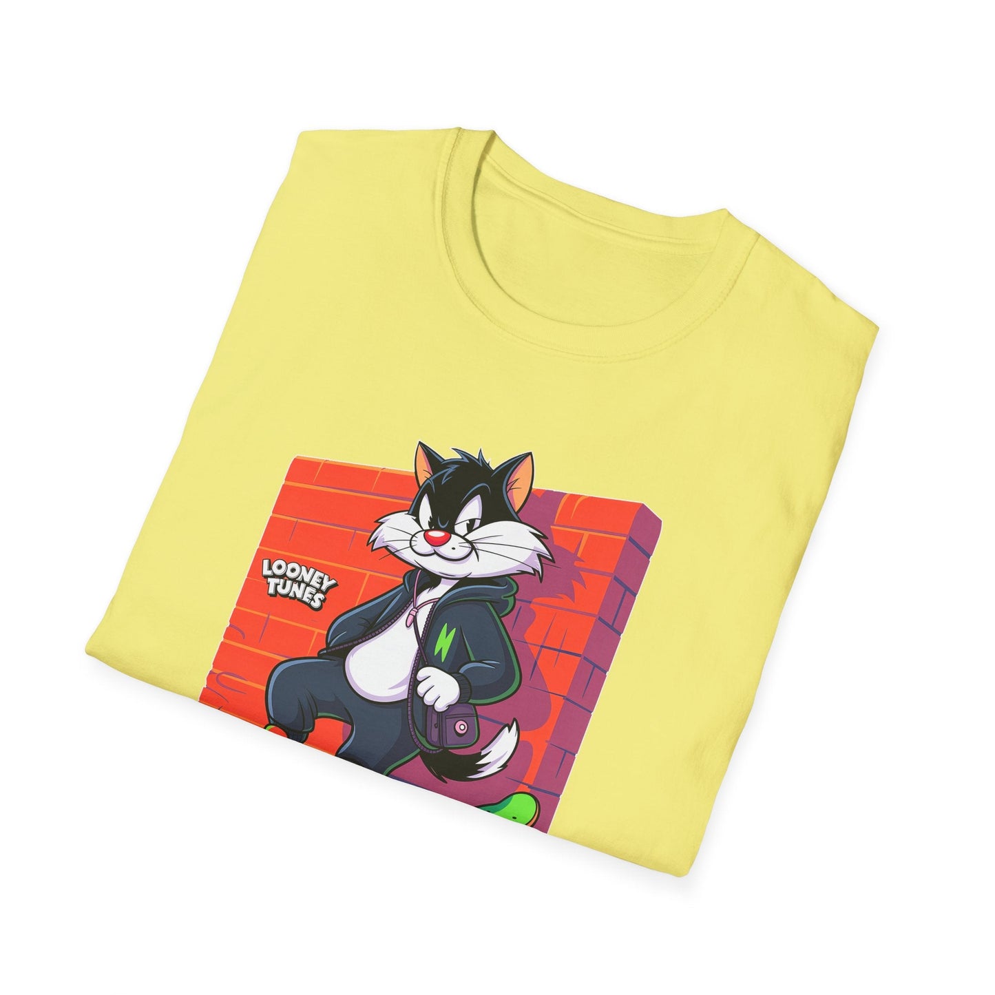 Cartoon T Shirt With Animation Design Unisex Softstyle Graphic Tee Funny Animals
