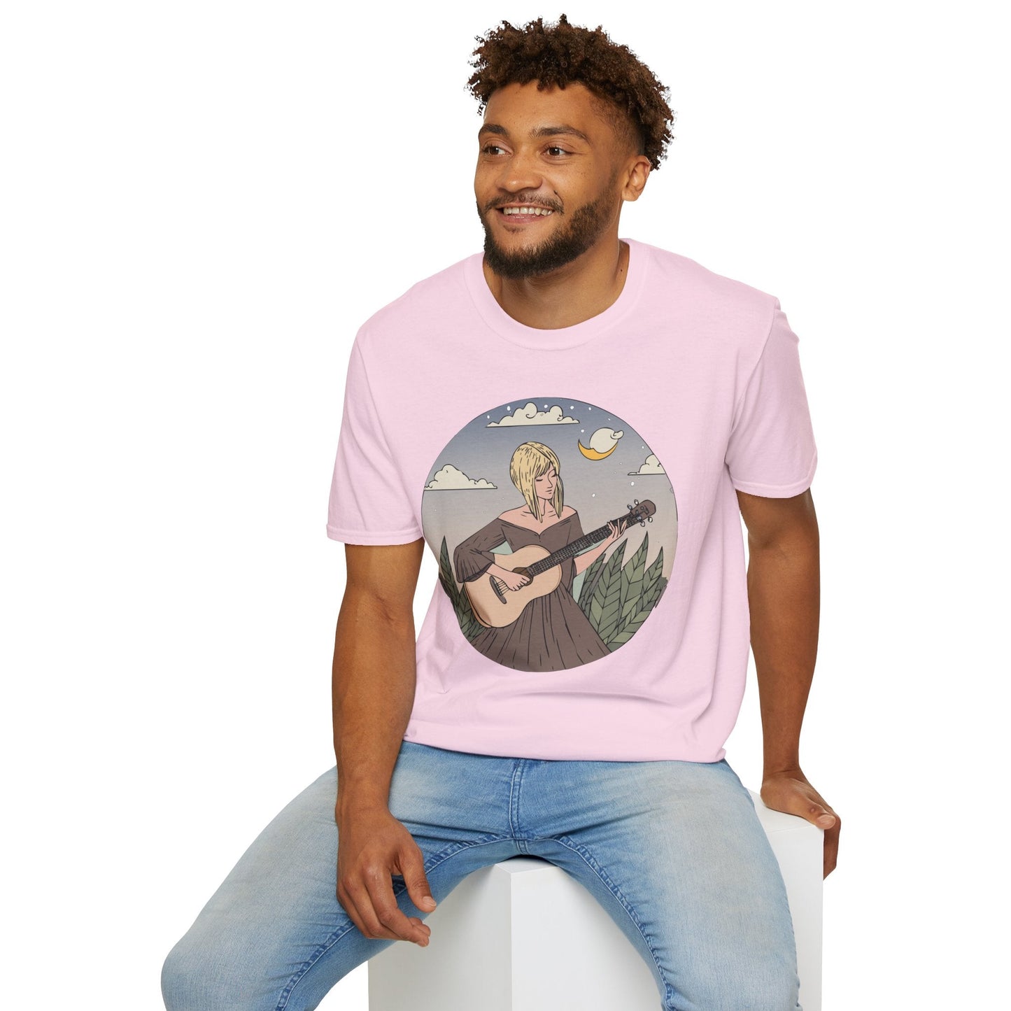 Womens Graphic T Shirts Art Design Shirt Softstyle Unisex Cotton Tee 100 Percent Comfort