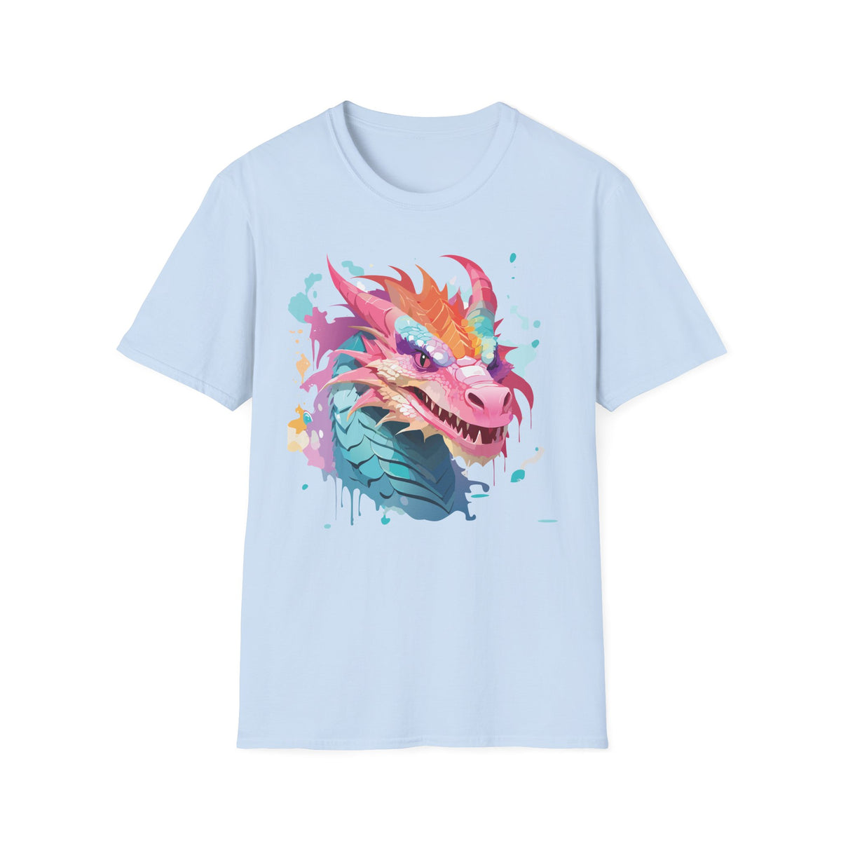 Dragon Graphic Tee Gildan Unisex 100 Cotton Tee Shirt with Animals Design h15