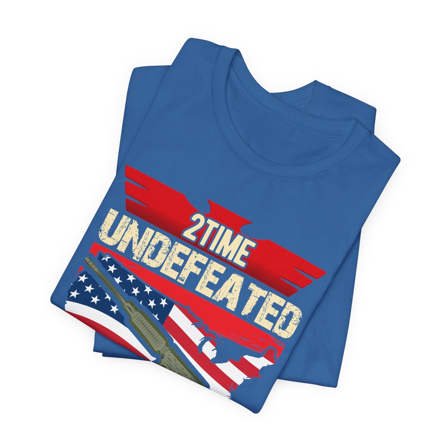 Army Veteran Patriotic Graphic Design Unisex Cotton T-Shirt v15