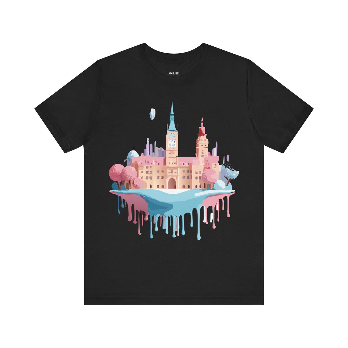 Unisex Cotton Bella+Canvas Tee with Prague