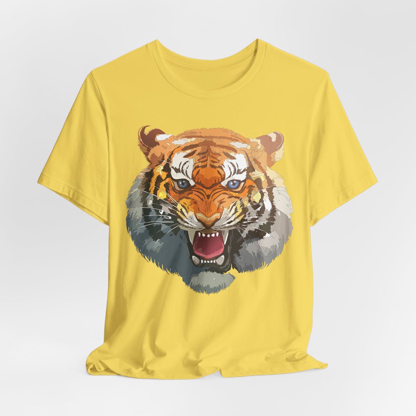 Tiger Shirt, Animal Shirt, T-Shirt with Tiger, Art Design Tee, Animal Tees, Safari T-Shirt, Graphic Design Tee 14