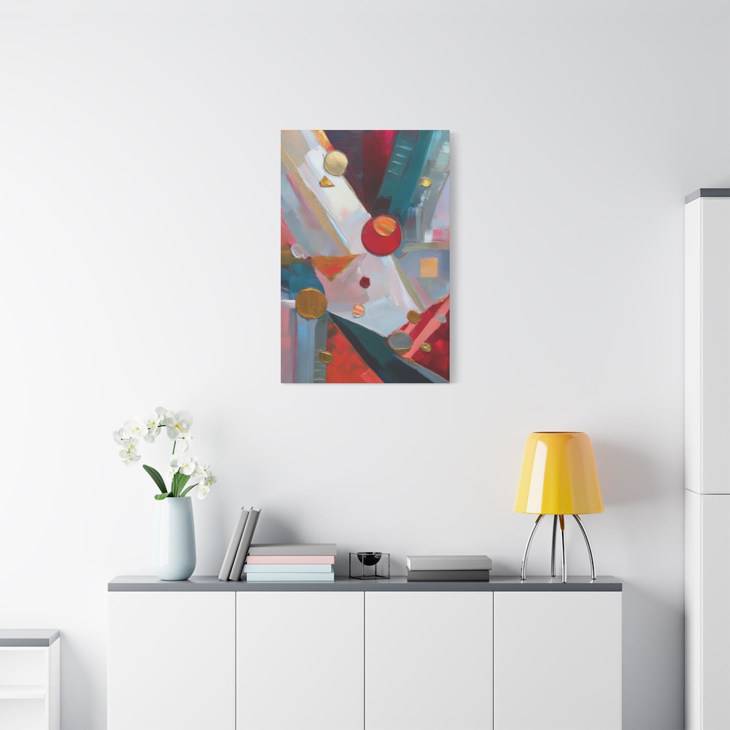 Abstract Oil Painting Print Canvas 20x24,20x30,24x30 24x32,24x36,30x40 32x48,36x48,40x60 Pine-Wood Inner Frame ABS-168