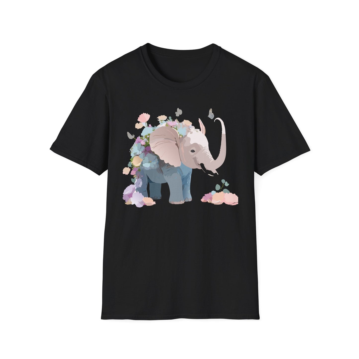 Elephant T Shirt Unisex Softstyle 64000 Elephant Tee Premium Comfort Everyday Wear