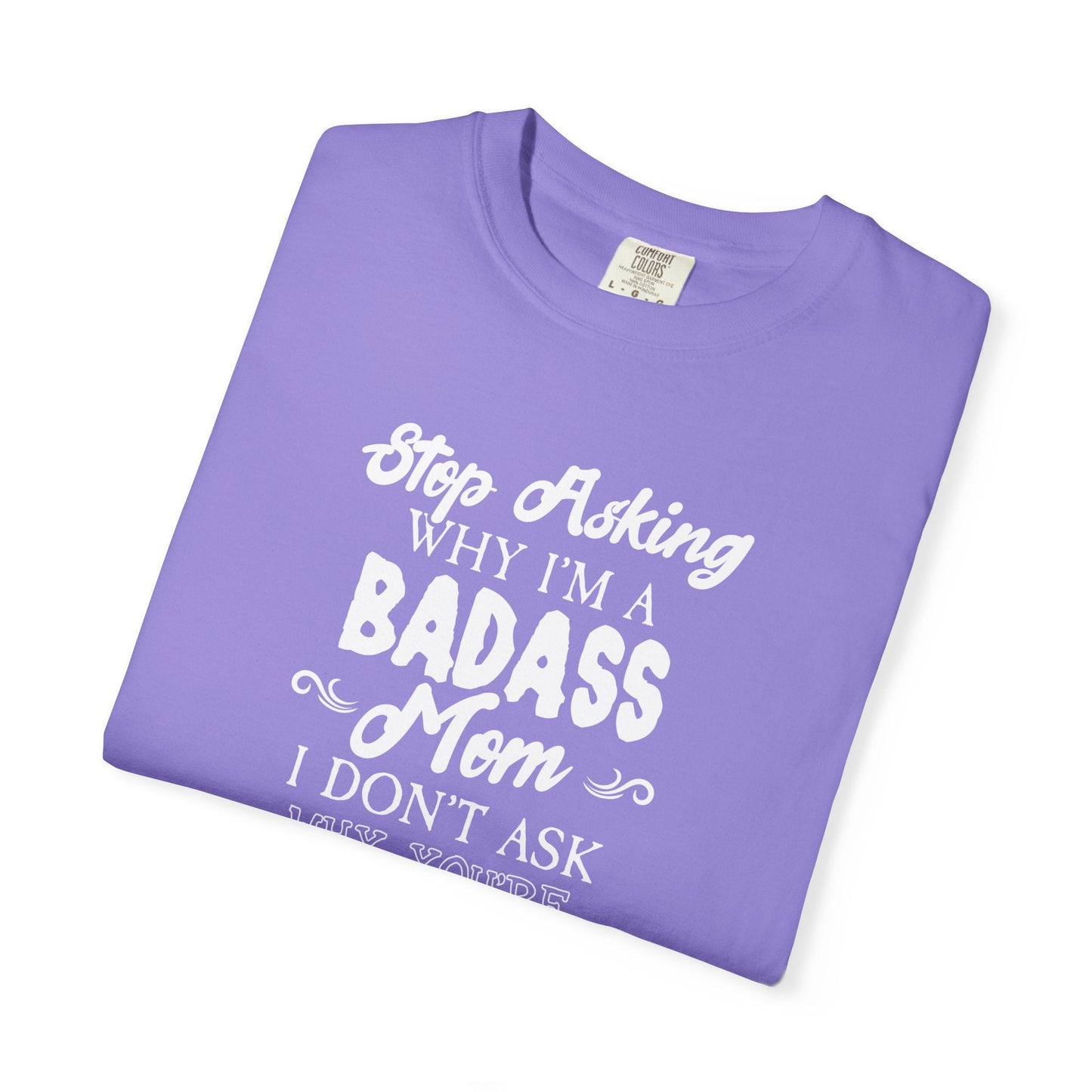 Mom T-shirt Mother's Day Mama Tee Unisex Comfort Colors Garment-Dyed Cotton h39