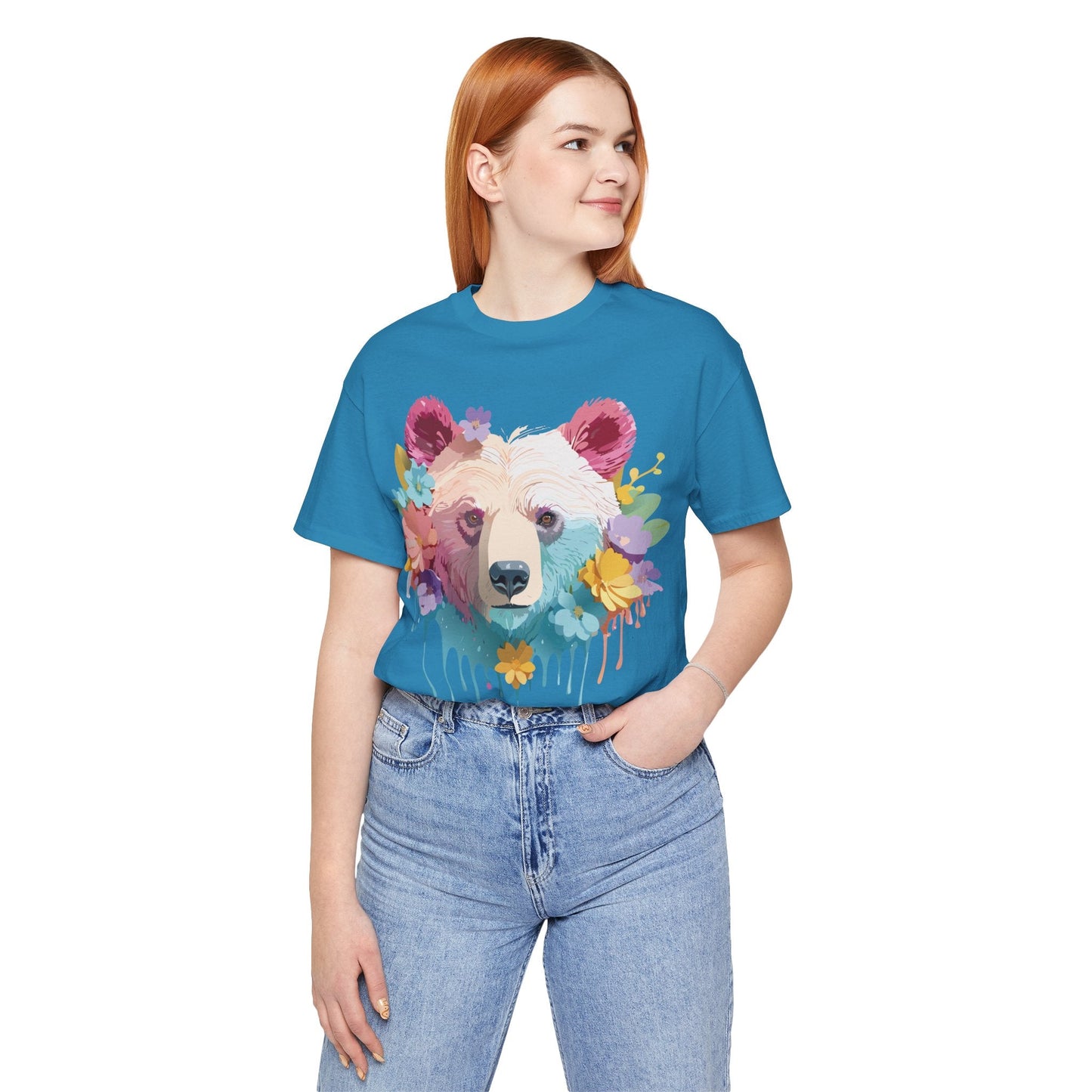 Bear Graphic T Shirt Unisex Adelpha Vintage Inspired Artwork Tee