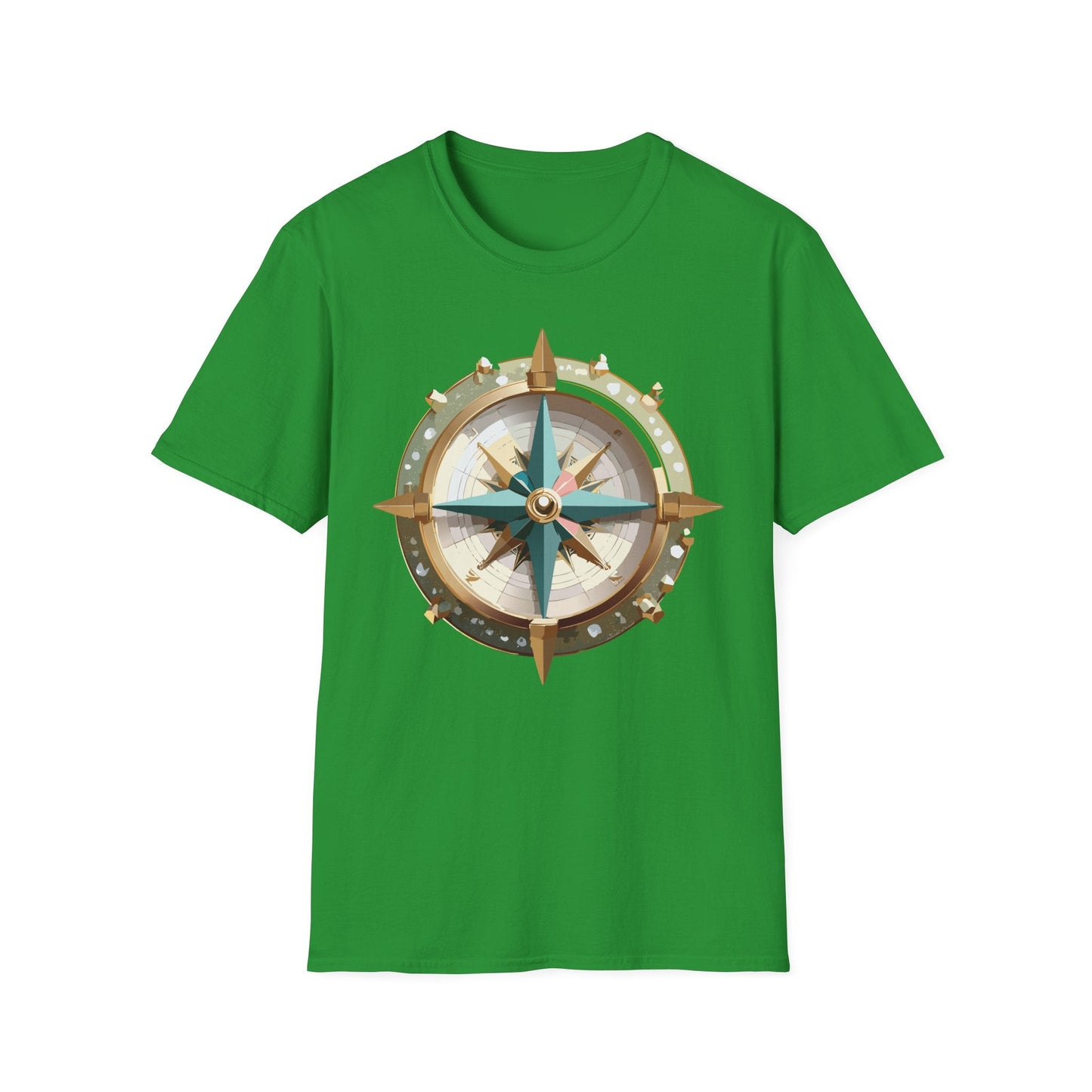 Compass Navigator Graphic Tee Unisex 100 Cotton 1