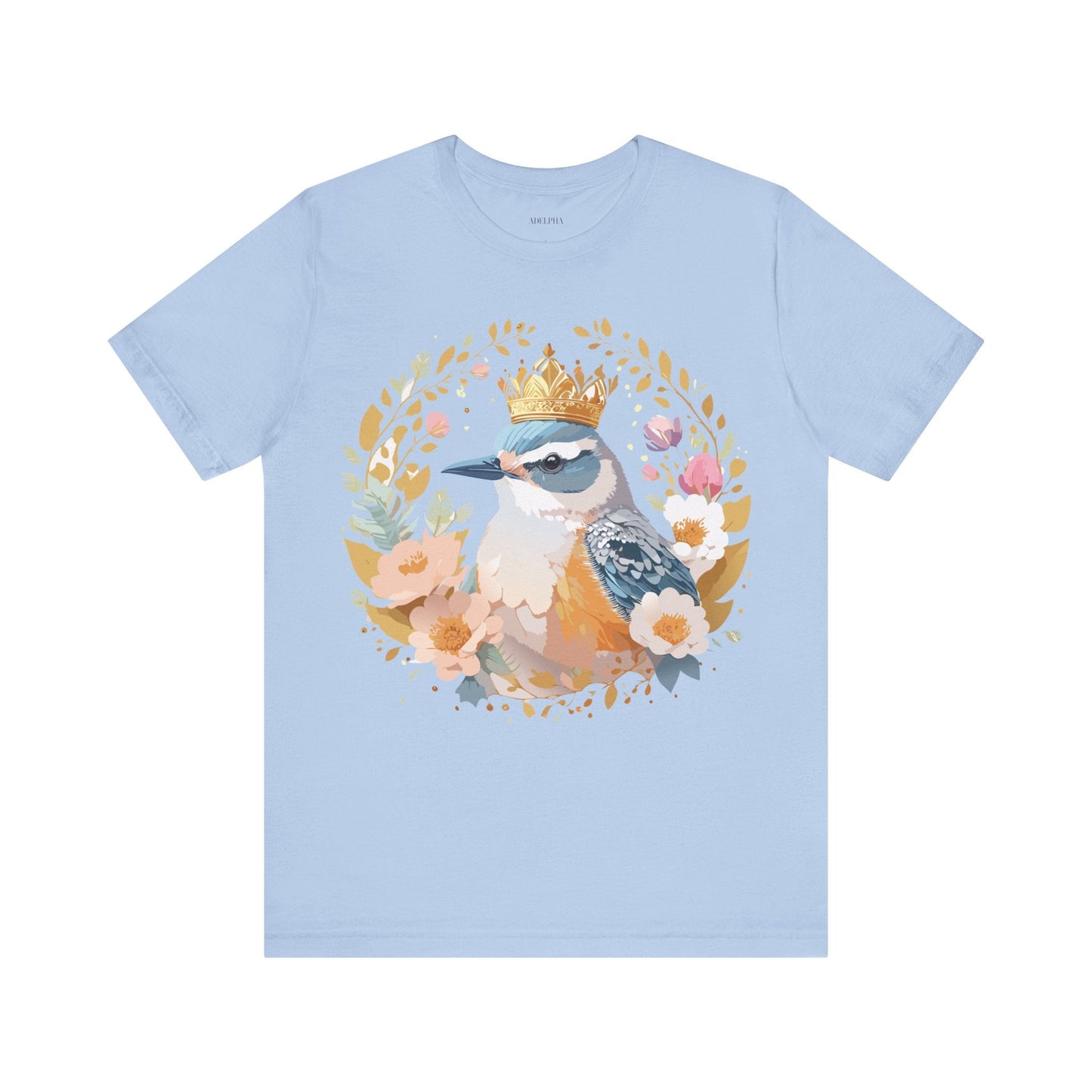 Medallion Graphic Unisex 100 Cotton Vintage Animal Medal Artwork Tee 33