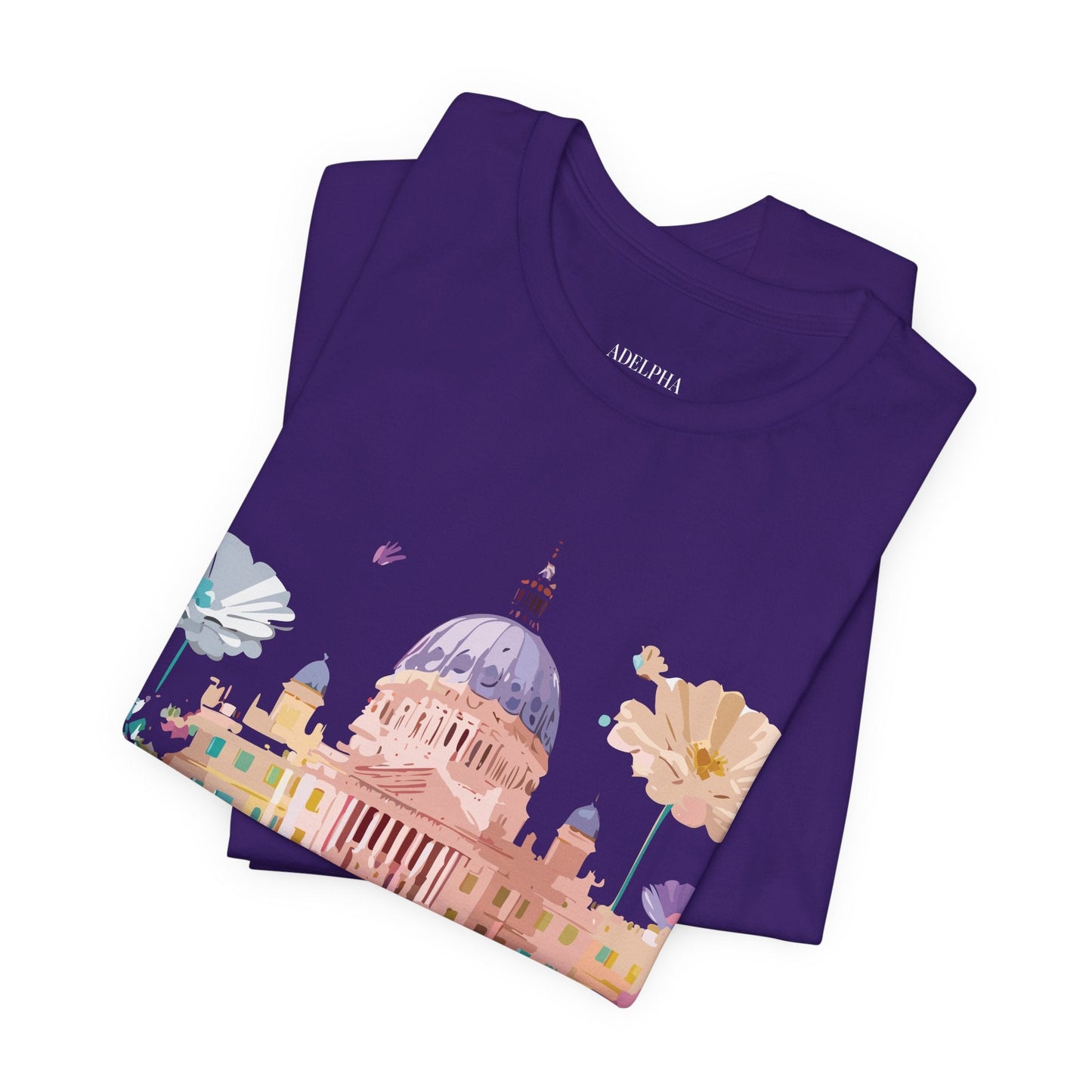 Madrid Tourist Shirt Graphic Tee Unisex Vintage Inspired Art Design Adelpha Brand