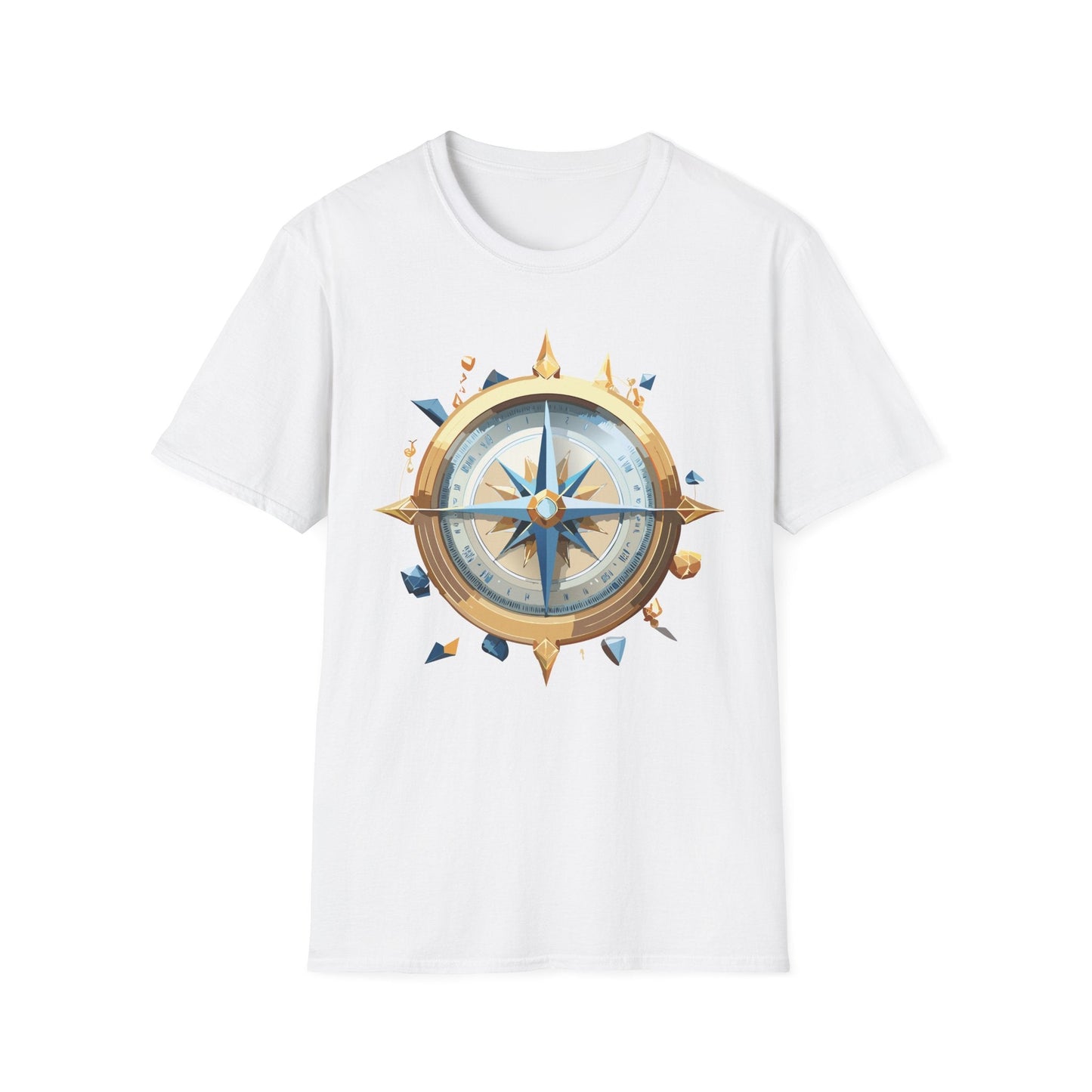 Compass Navigator Graphic Tee Unisex 100 Cotton 25