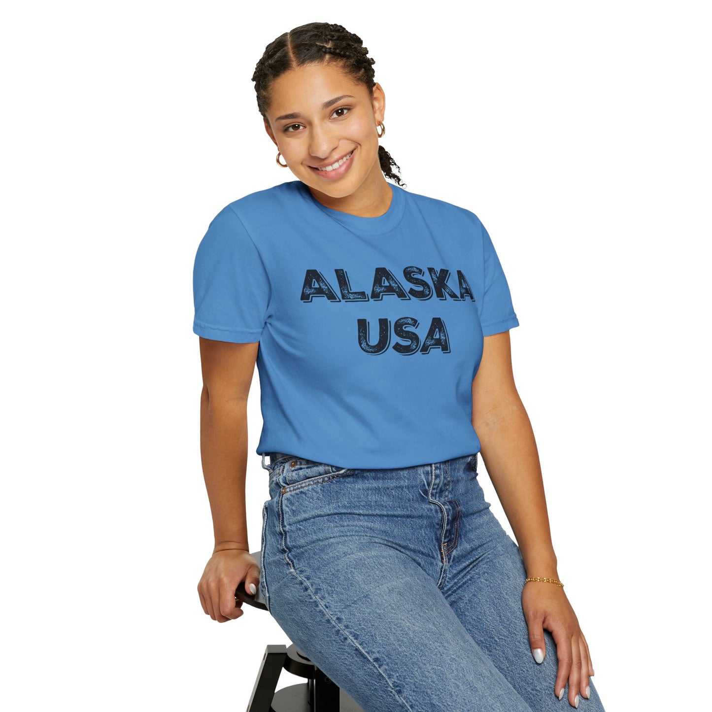 Alaska USA Graphic Unisex 100 Cotton T-Shirt c3