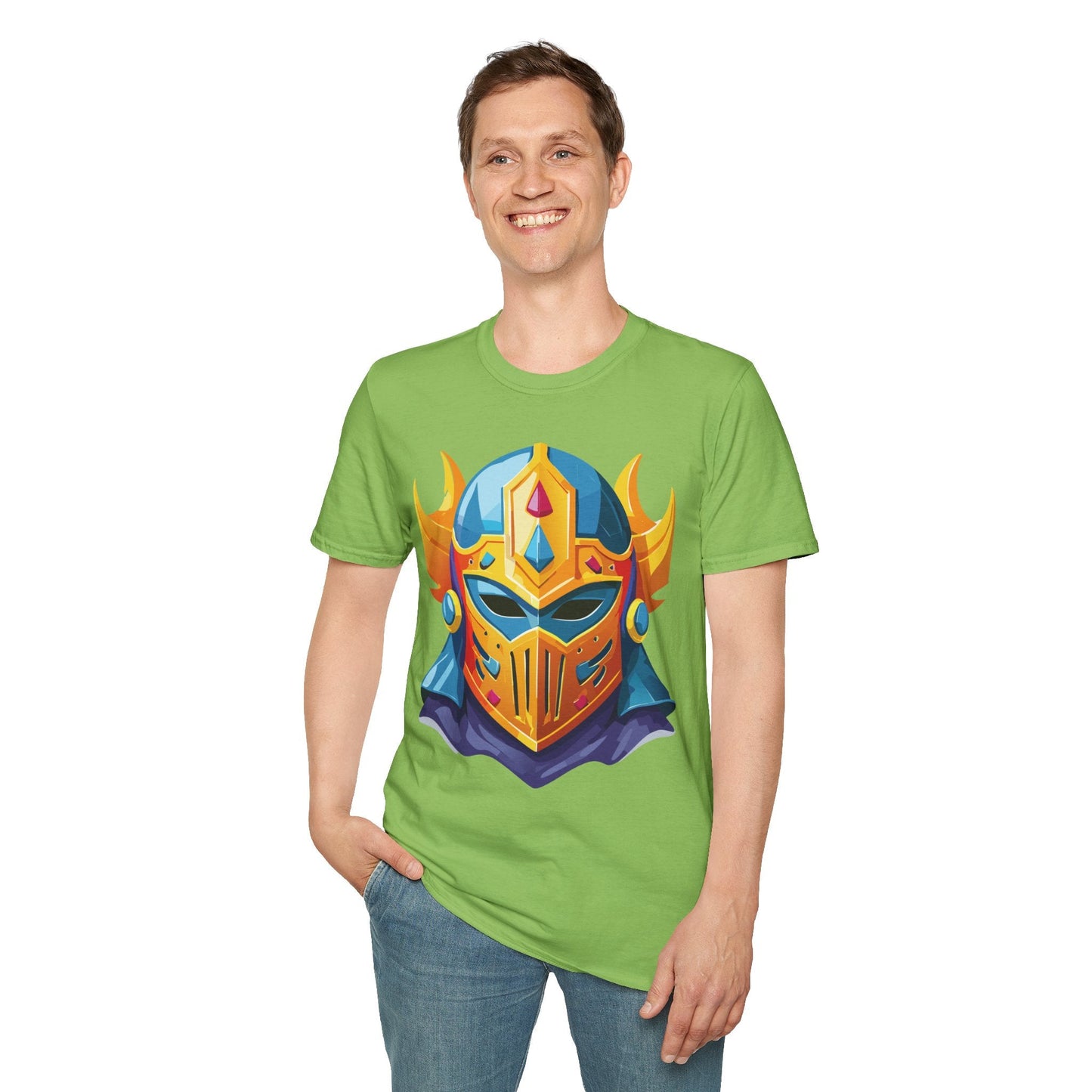 Mask Tee Shirt Unisex Softstyle T Shirt With Mask Design Masquerade Tees For Everyday Comfort