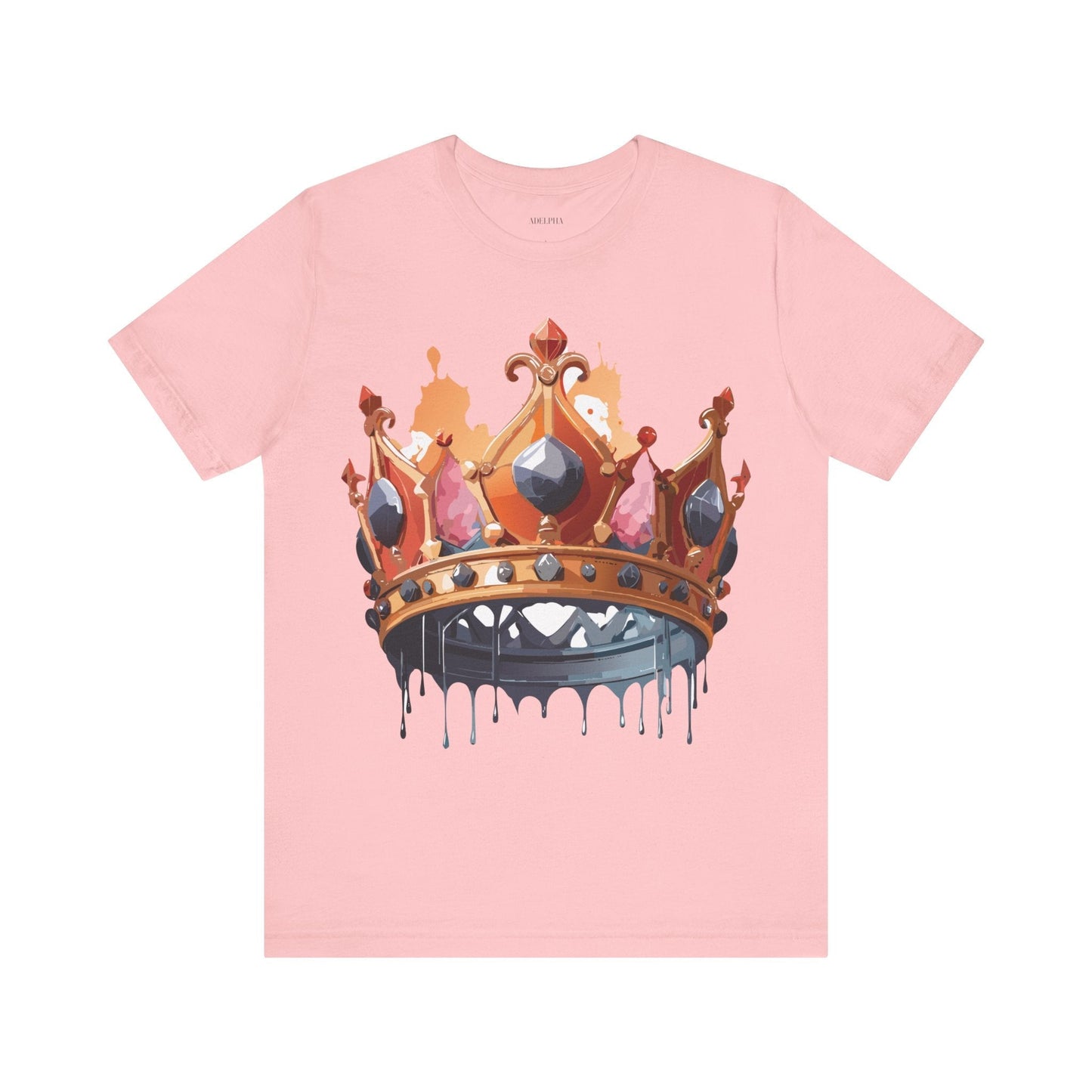 Crown Graphic Unisex 100 Cotton Vintage Artwork Tee 10