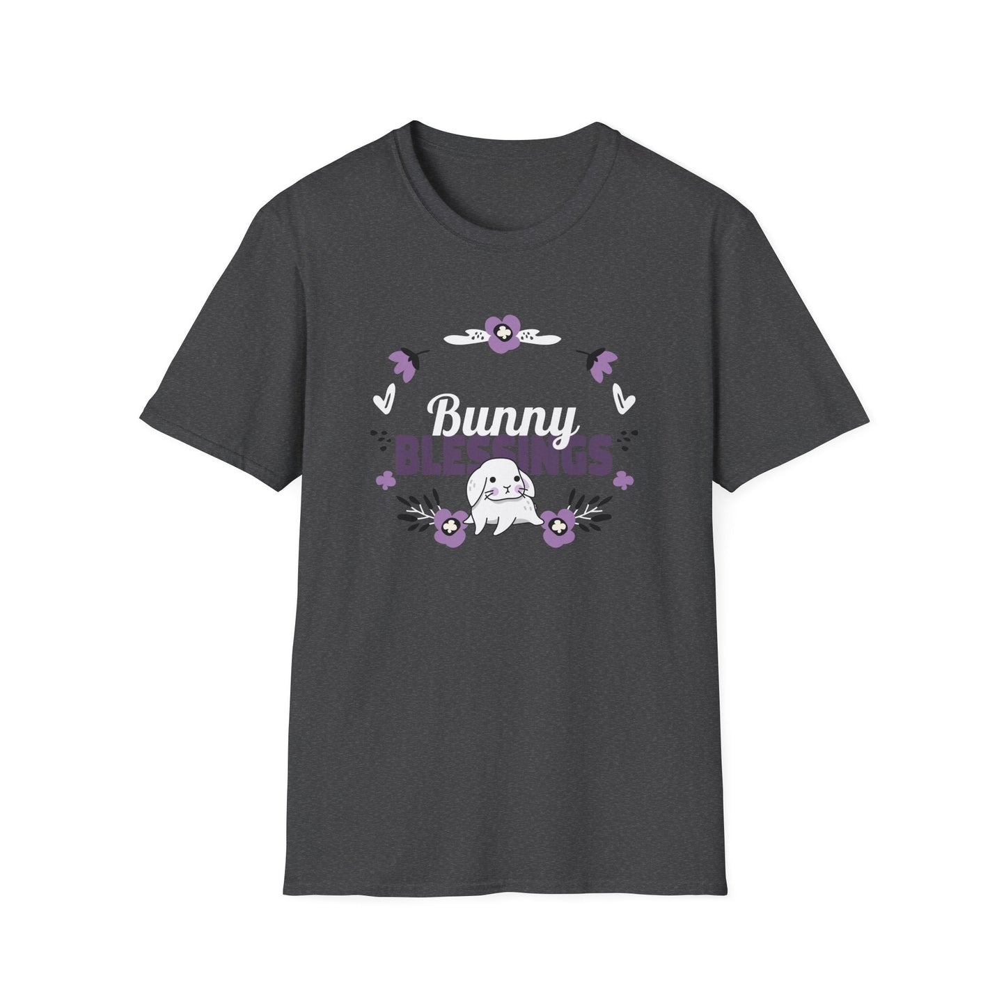 Easter Bunny T Shirt Unisex Gildan Softstyle 64000 Tee With Easter Signature Design