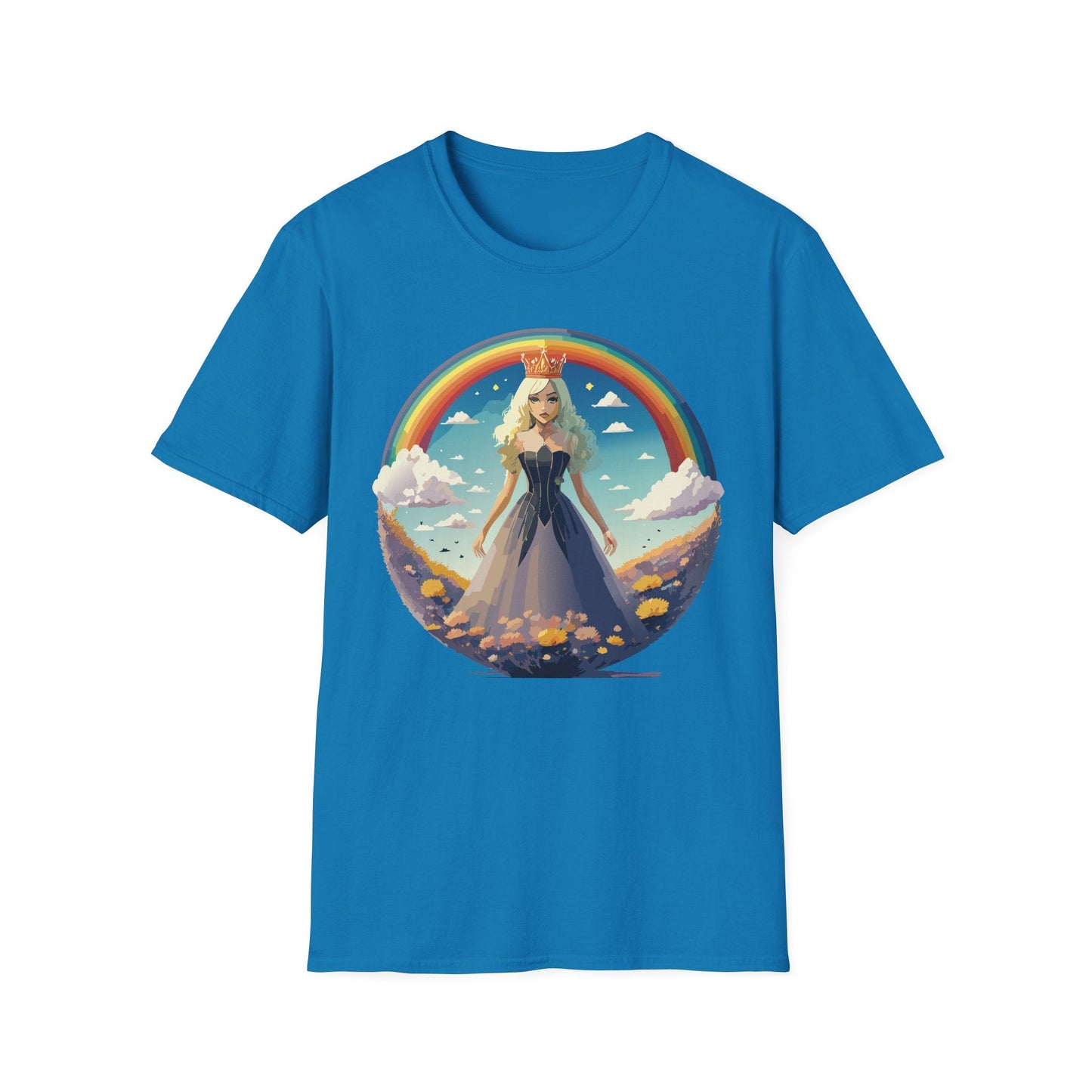 Womens Graphic T Shirt Art Design Tee 100 Percent Cotton Short Sleeve Softstyle Unisex