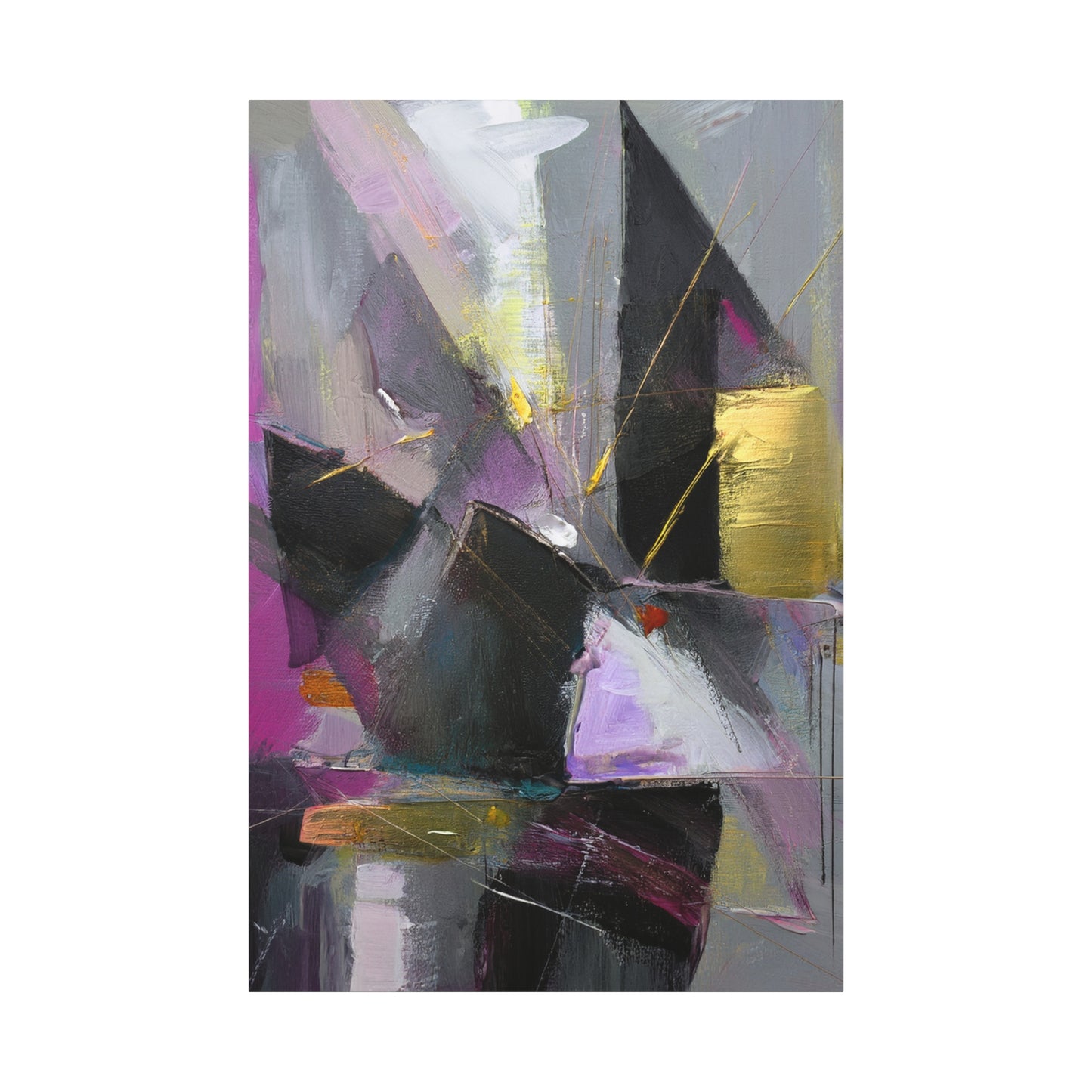 Abstract Oil Painting Print Canvas 20x24,20x30,24x30 24x32,24x36,30x40 32x48,36x48,40x60 Pine-Wood Inner Frame ABS-215