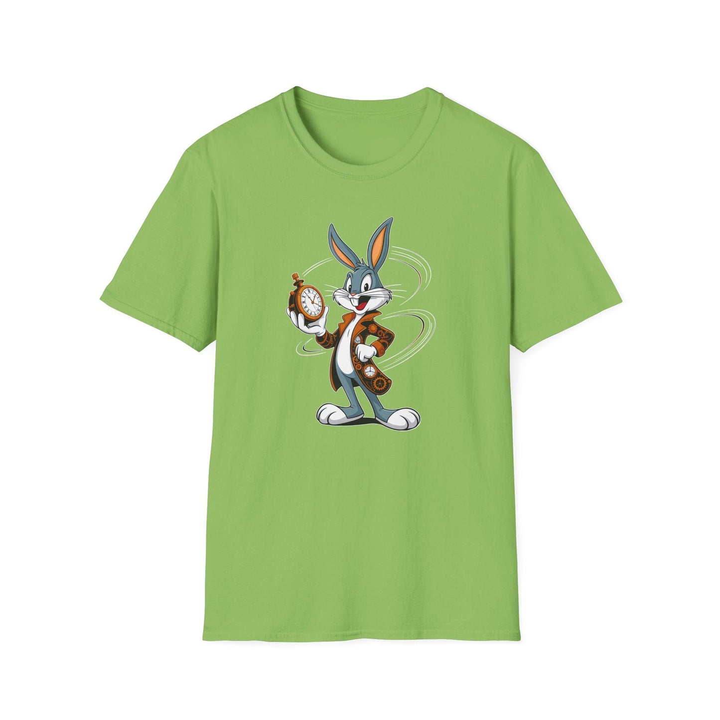 Bugs Bunny T Shirt Unisex Gildan Softstyle Graphic Cartoon Tee For Fans Of Looney Tunes