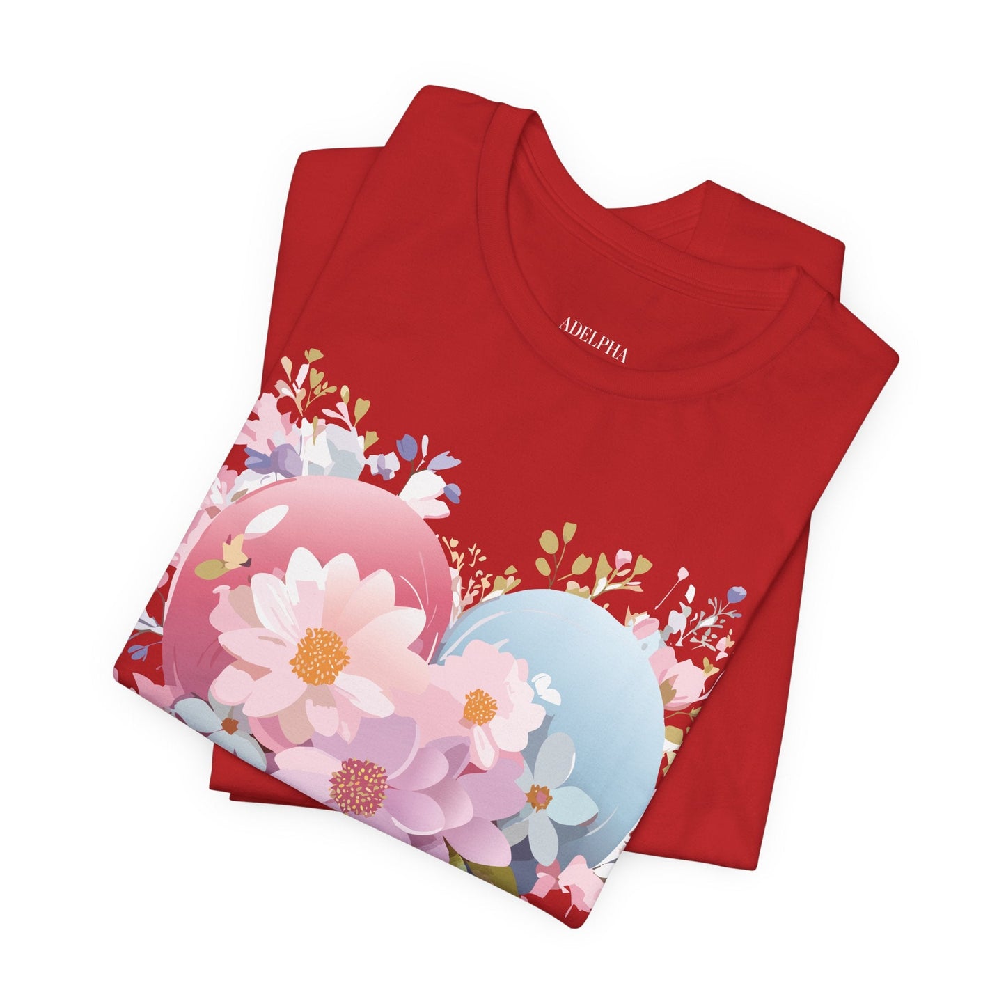 Valentine Graphic Tee Unisex Short Sleeve Vintage Inspired Artwork From Adelpha Premium Design