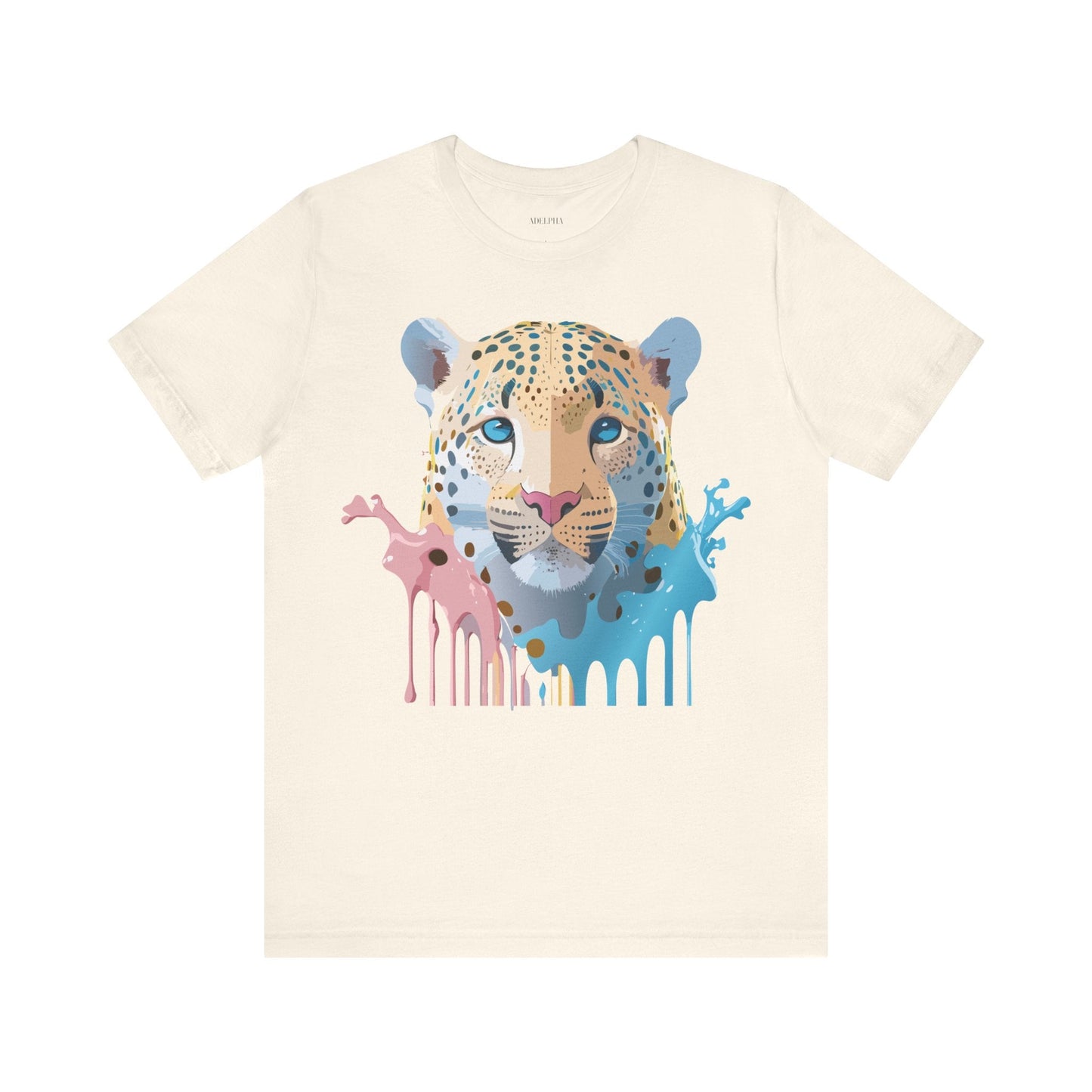 Adelpha Cheetah Graphic T Shirt Unisex Jersey Short Sleeve Vintage Art Tee